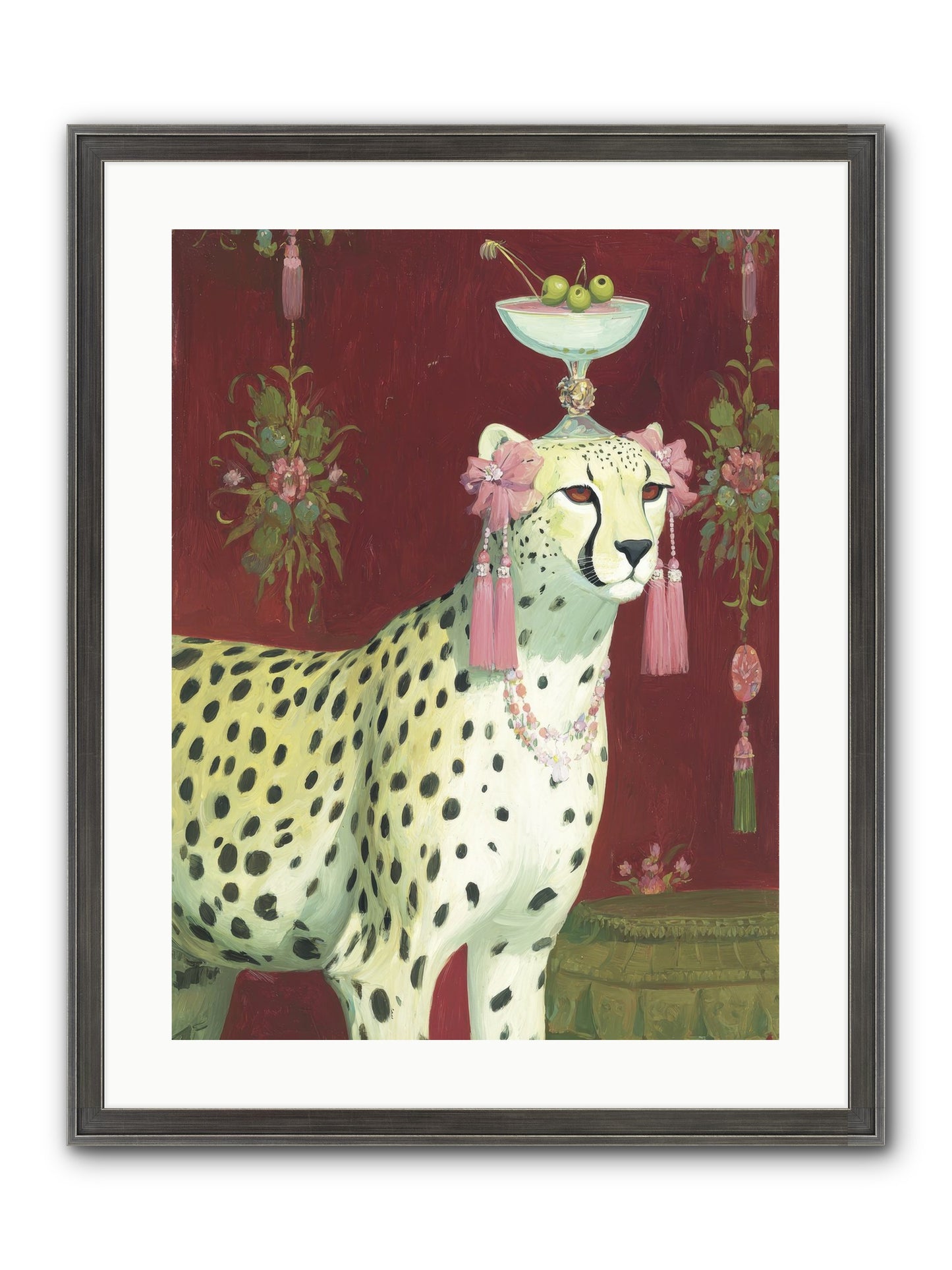 Enchanted Procession Framed Print - Slimwoods Black/Silver 18x24