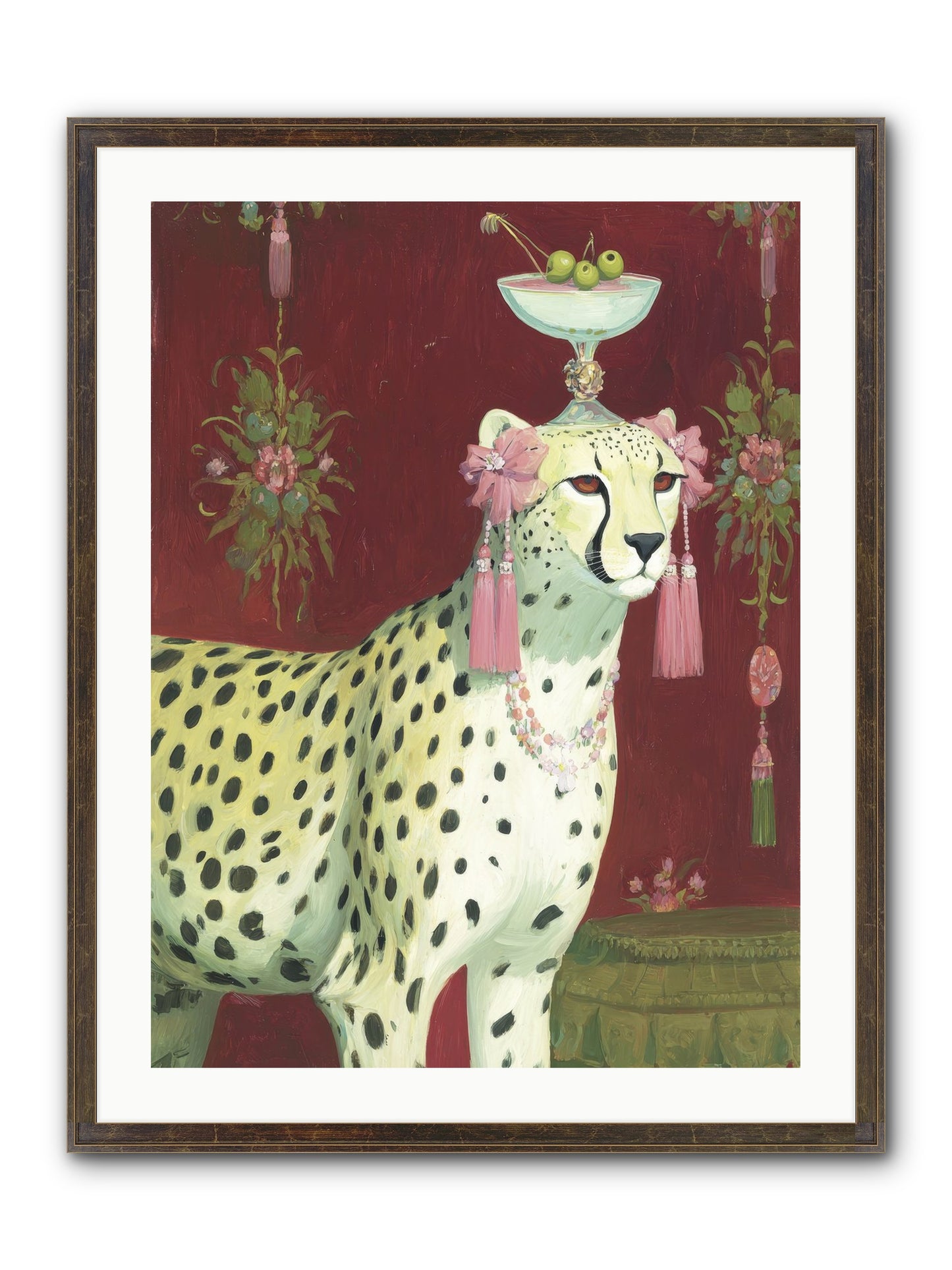 Enchanted Procession Framed Print - Slimwoods Black/Gold 24x32
