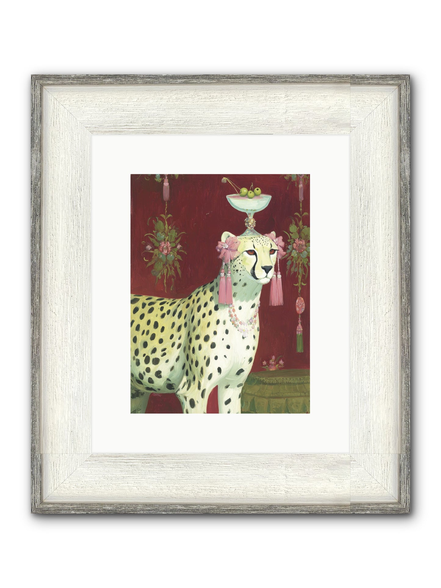 Enchanted Procession Framed Print - Driftwood White 9x12