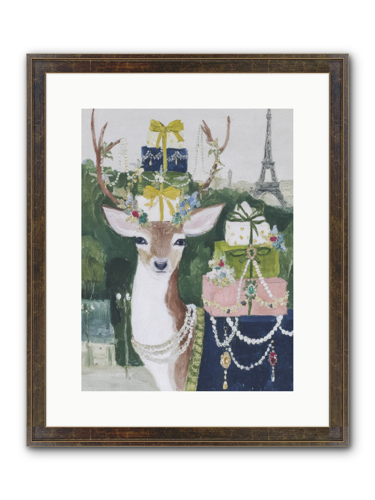 Enchantment Incarnate Framed Print - Slimwoods Black/Gold 12x16