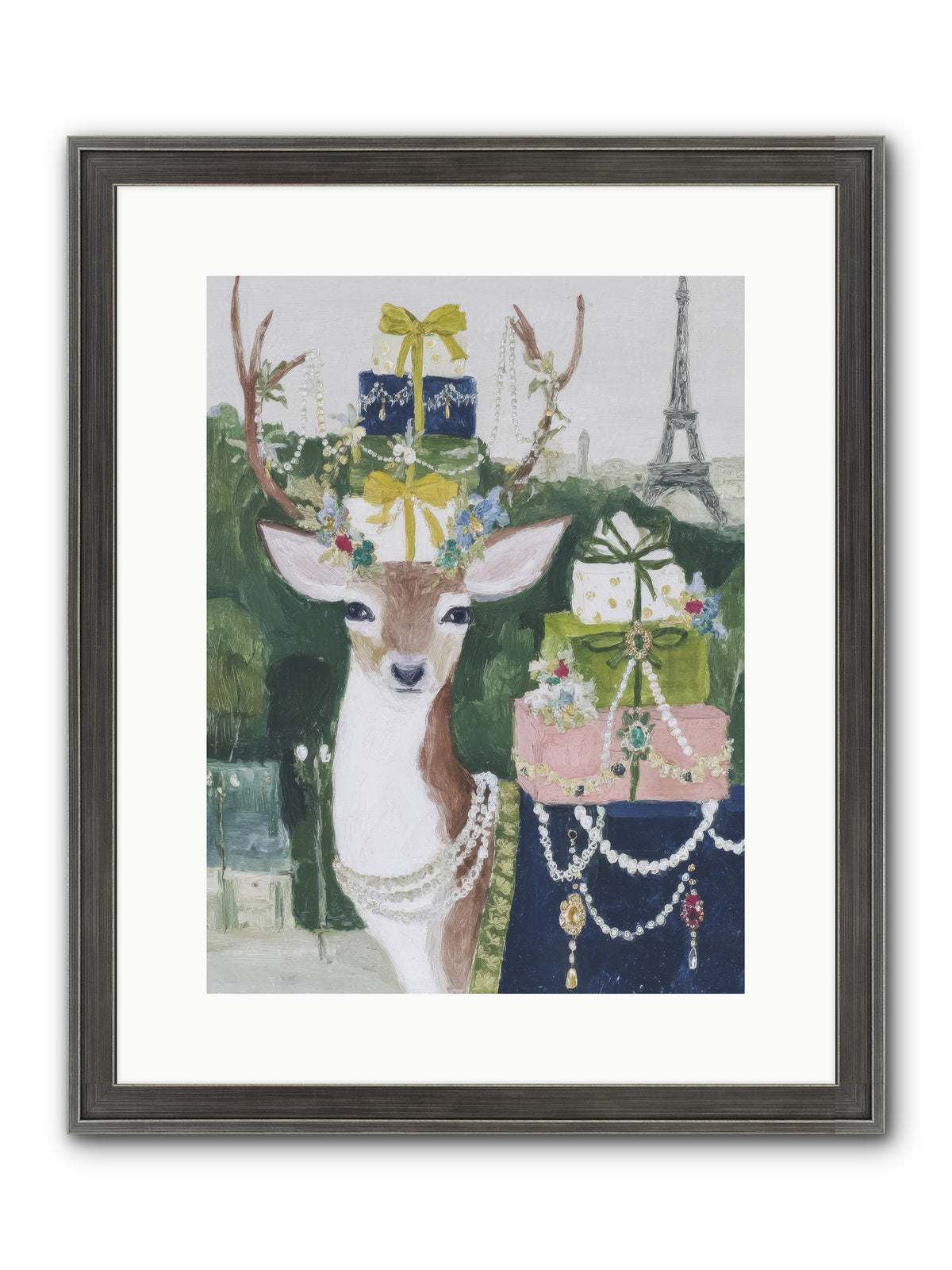 Enchantment Incarnate Framed Print - Slimwoods Black/Silver 12x16