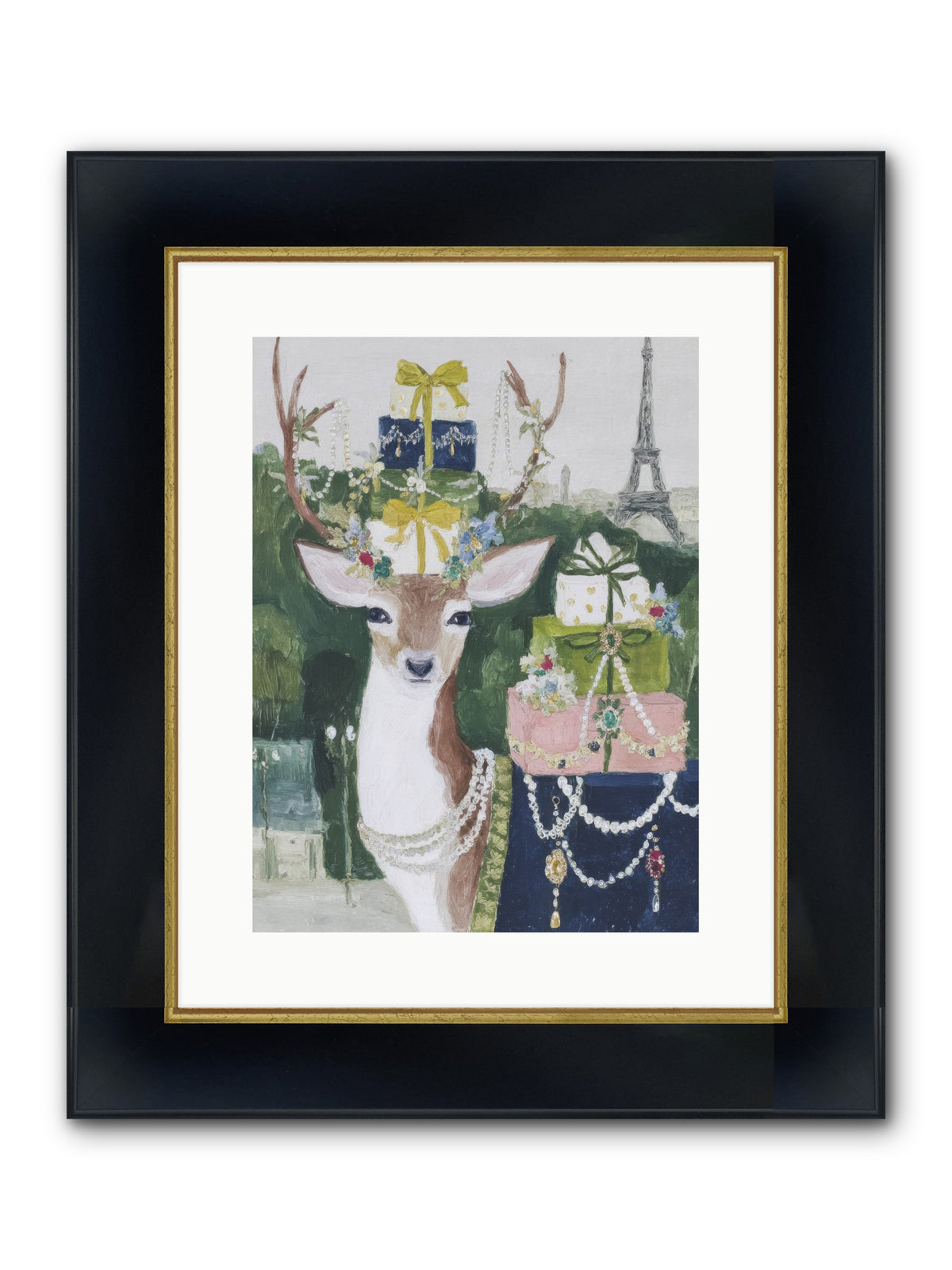 Enchantment Incarnate Framed Print - Wide Black w/Gold 12x16