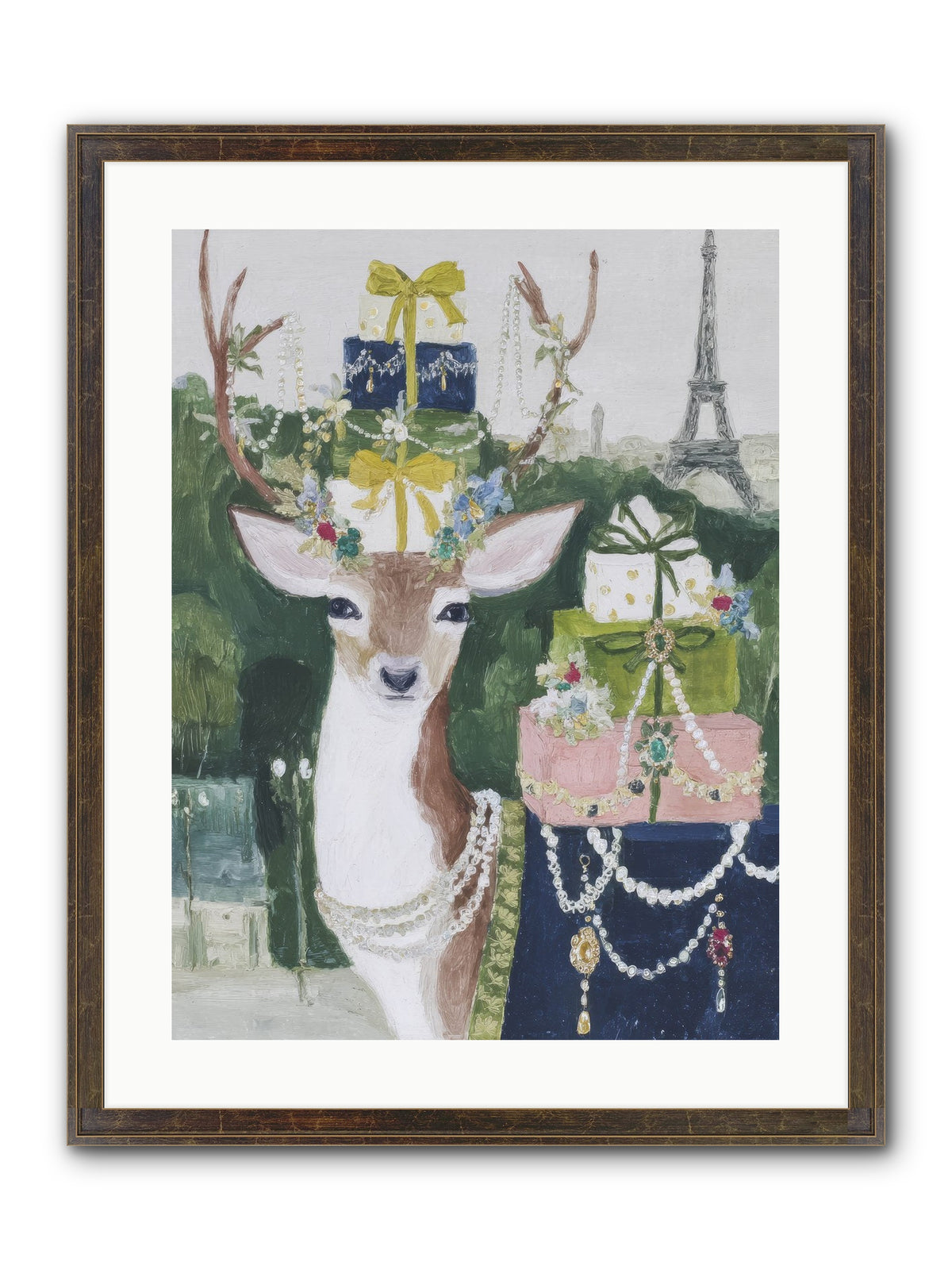 Enchantment Incarnate Framed Print - Slimwoods Black/Gold 18x24