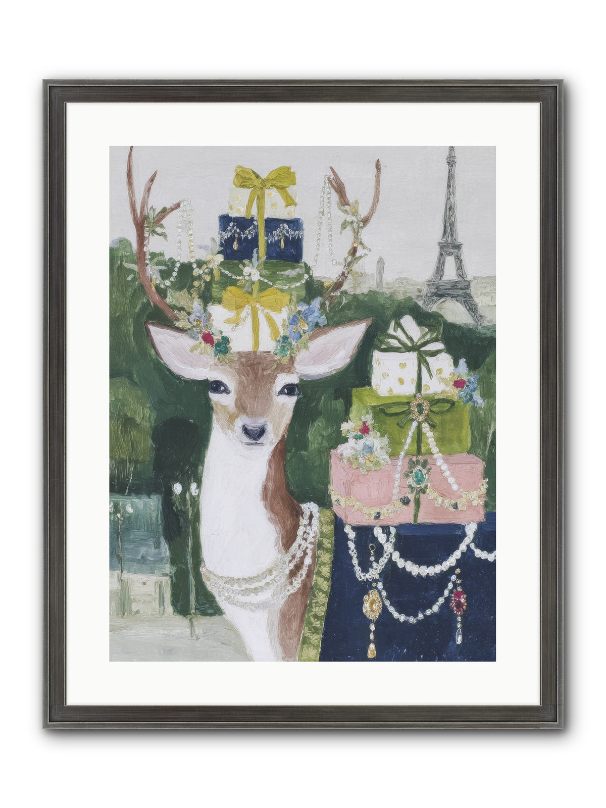 Enchantment Incarnate Framed Print - Slimwoods Black/Silver 18x24