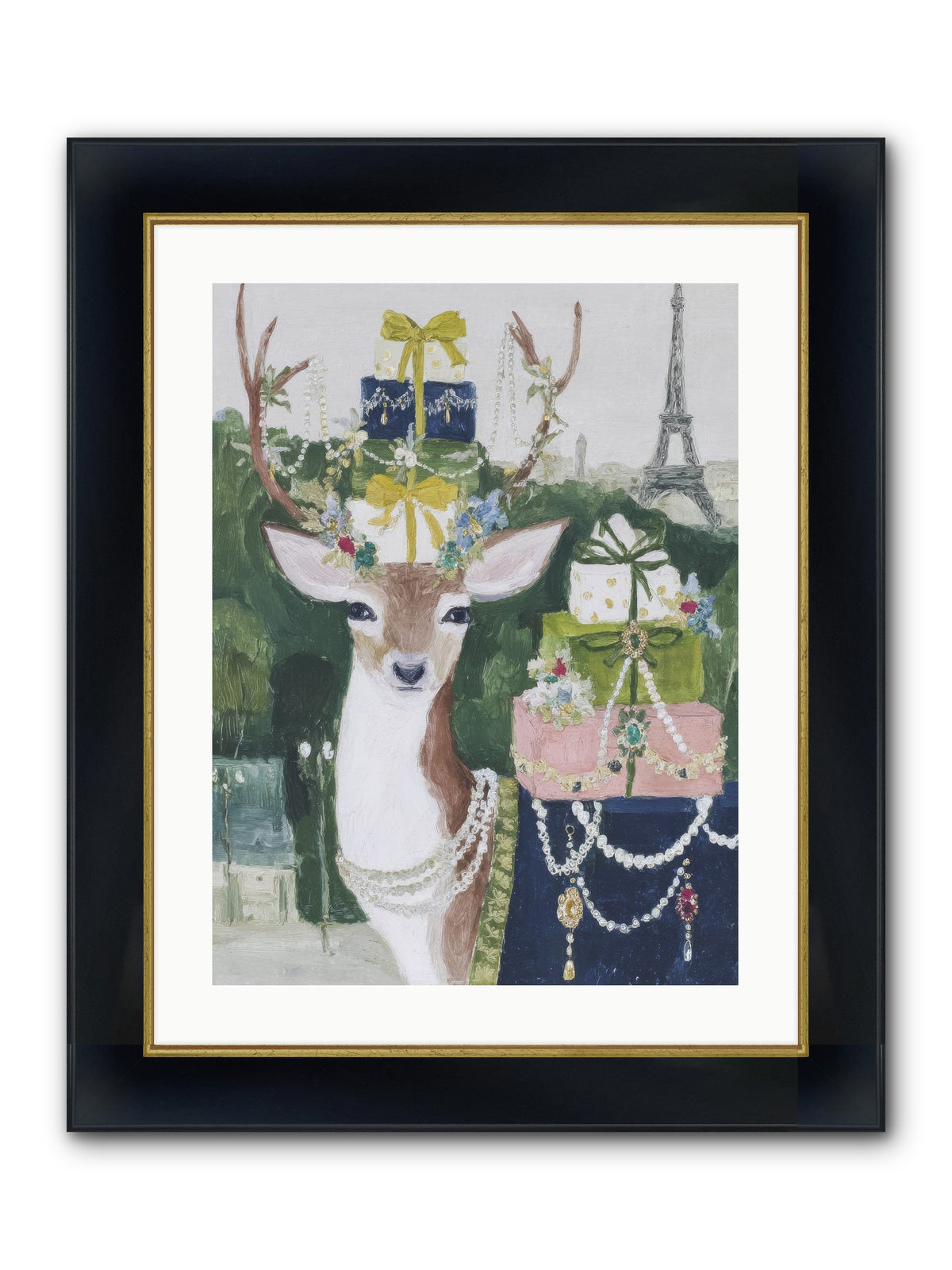 Enchantment Incarnate Framed Print - Wide Black w/Gold 18x24