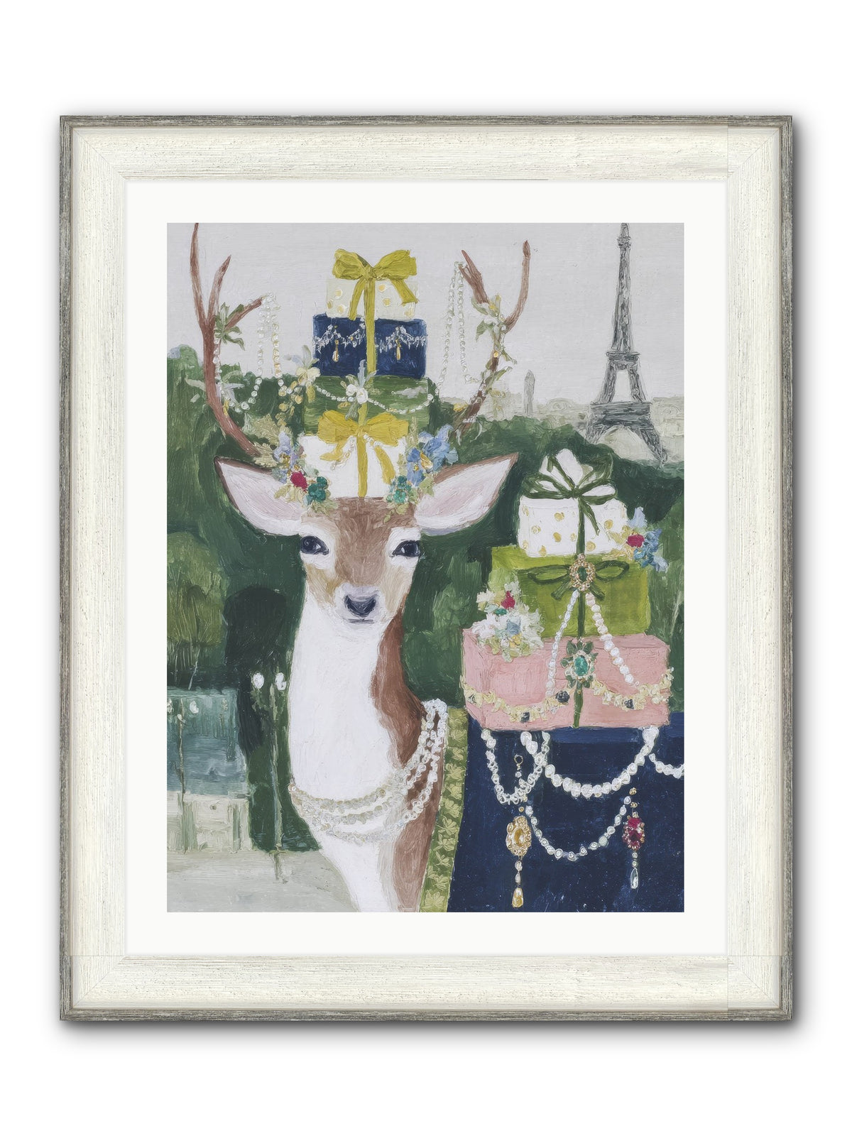 Enchantment Incarnate Framed Print - Driftwood White 24x32