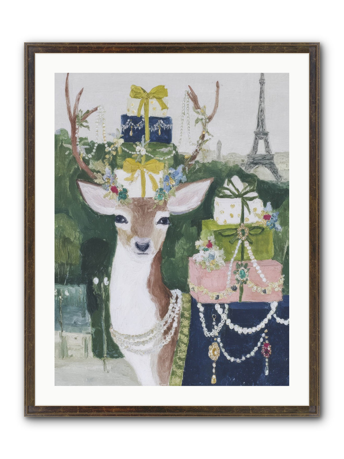 Enchantment Incarnate Framed Print - Slimwoods Black/Gold 24x32
