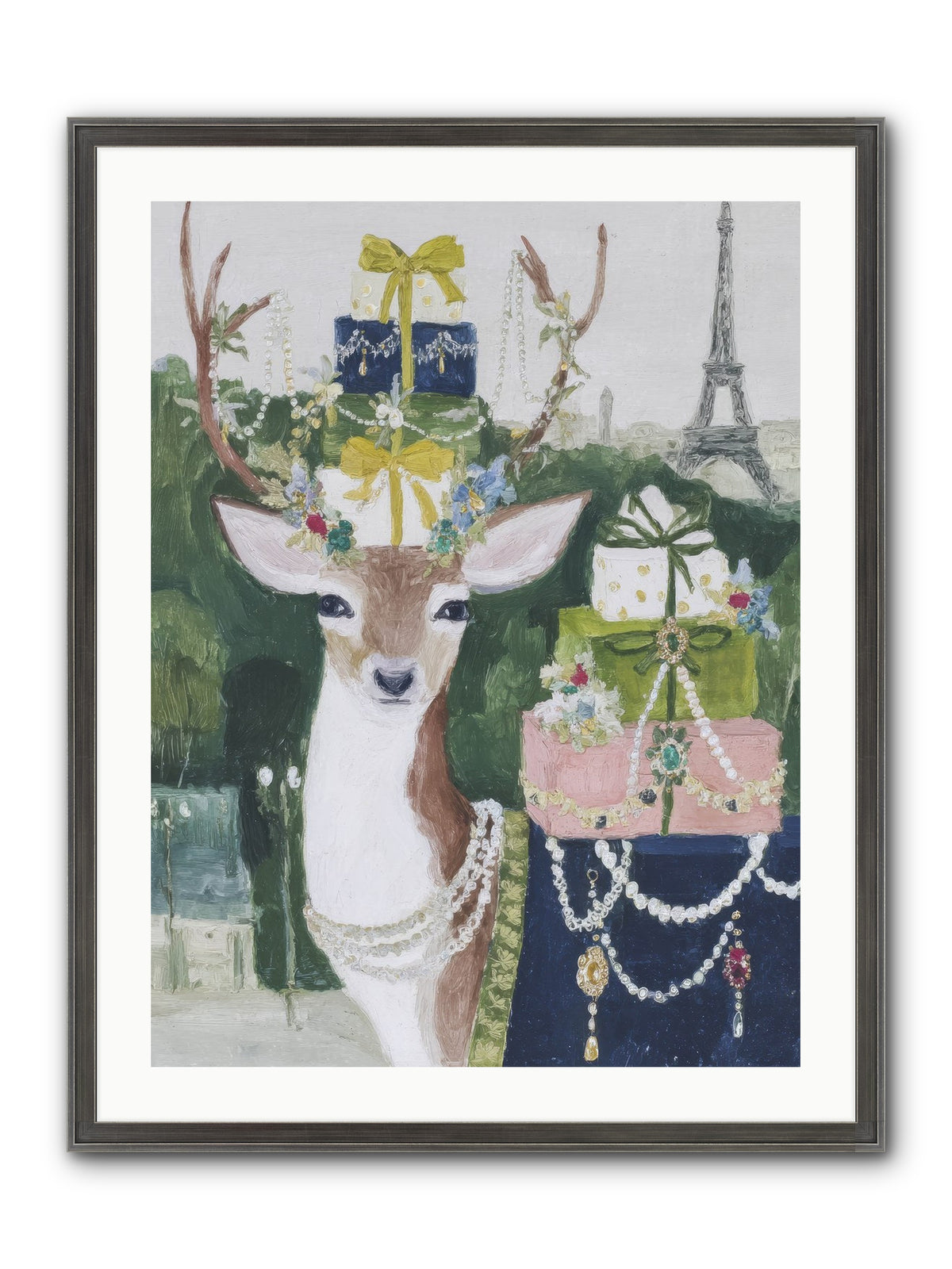 Enchantment Incarnate Framed Print - Slimwoods Black/Silver 24x32