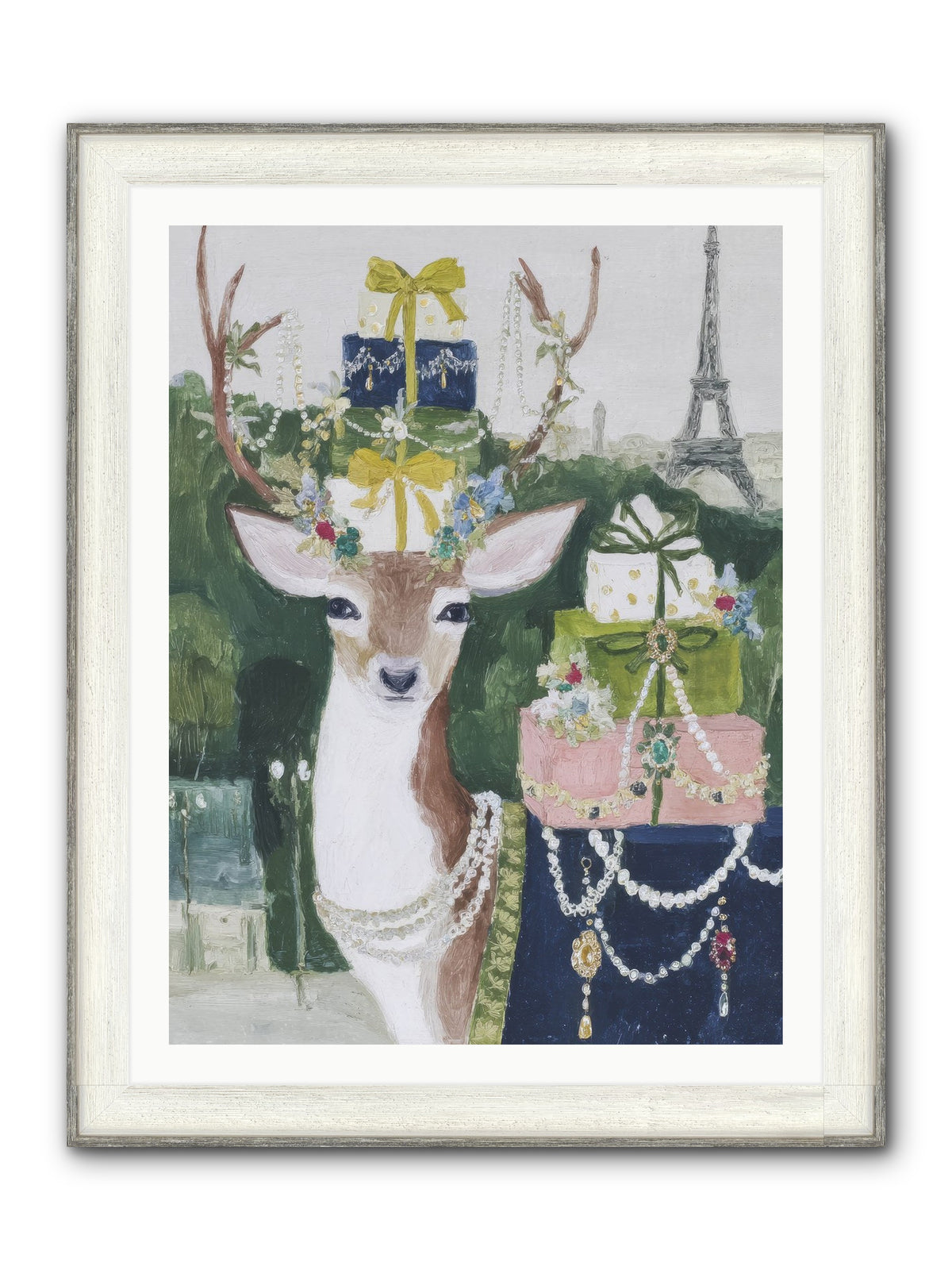 Enchantment Incarnate Framed Print - Driftwood White 30x40