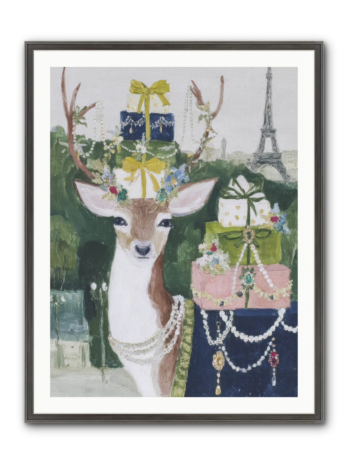 Enchantment Incarnate Framed Print - Slimwoods Black/Silver 30x40