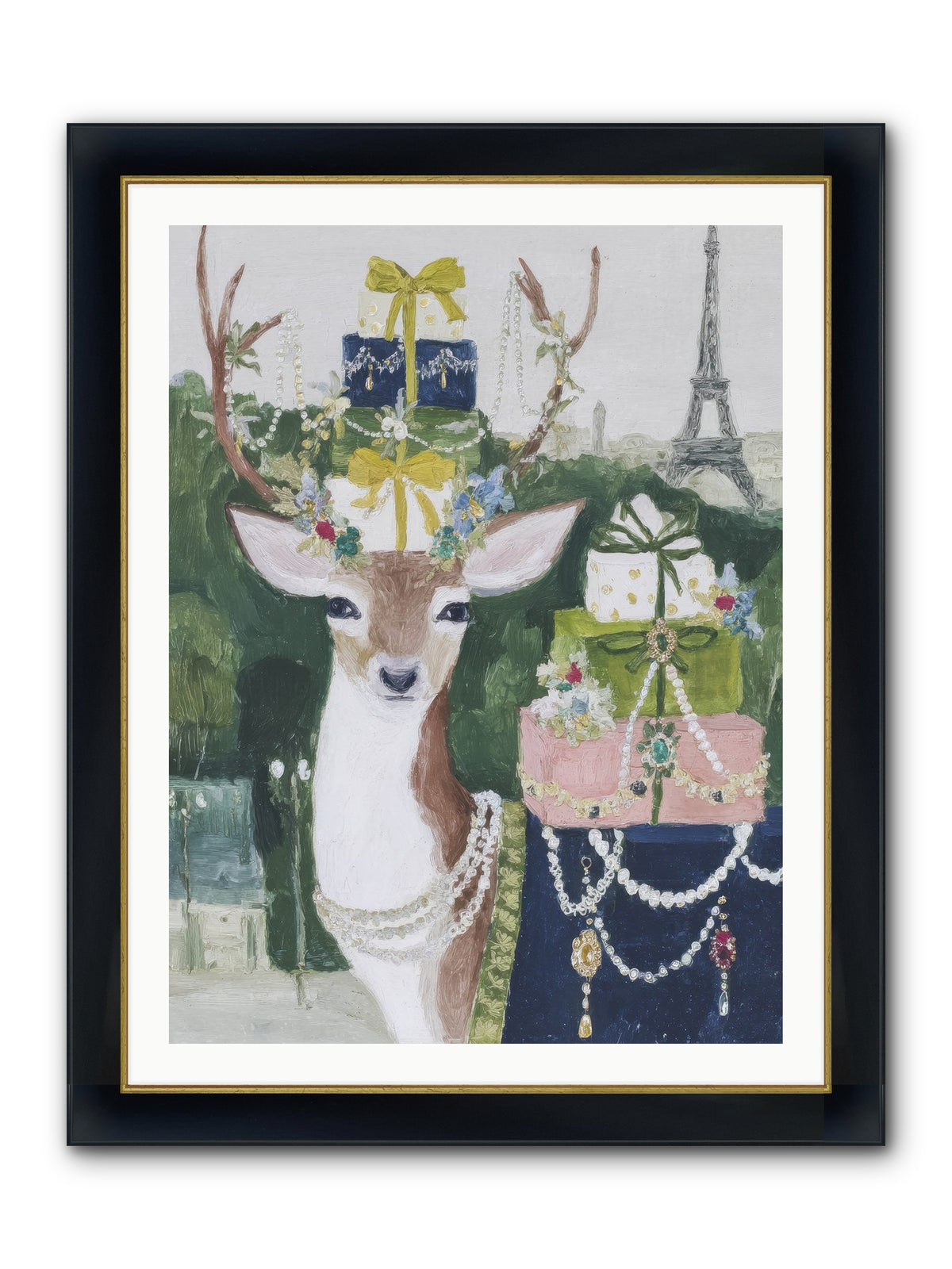 Enchantment Incarnate Framed Print - Wide Black w/Gold 30x40