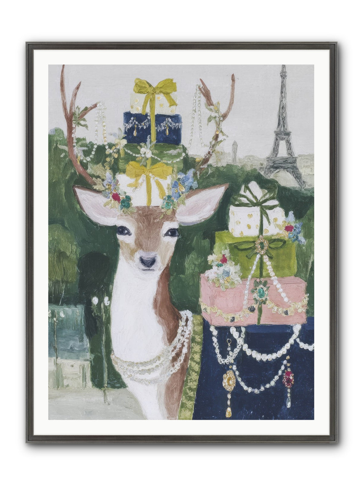 Enchantment Incarnate Framed Print - Slimwoods Black/Silver 36x48