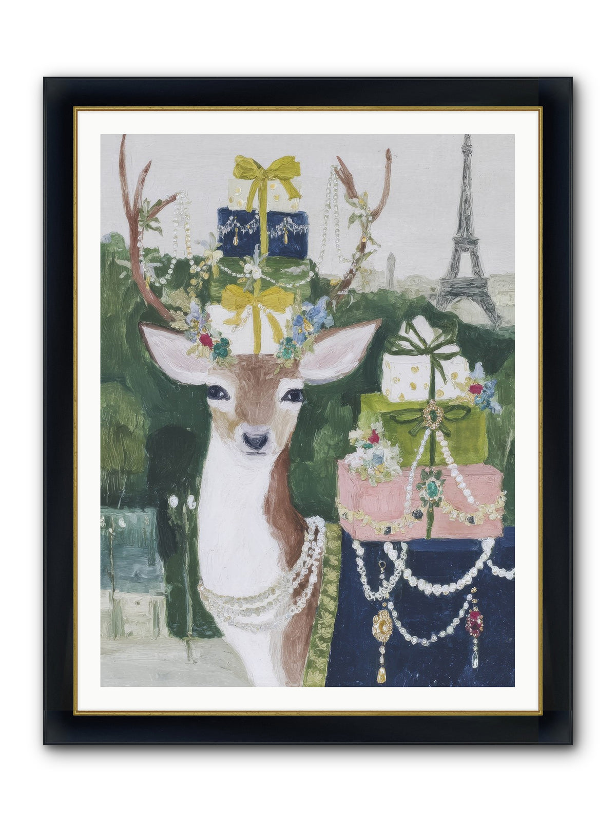 Enchantment Incarnate Framed Print - Wide Black w/Gold 36x48
