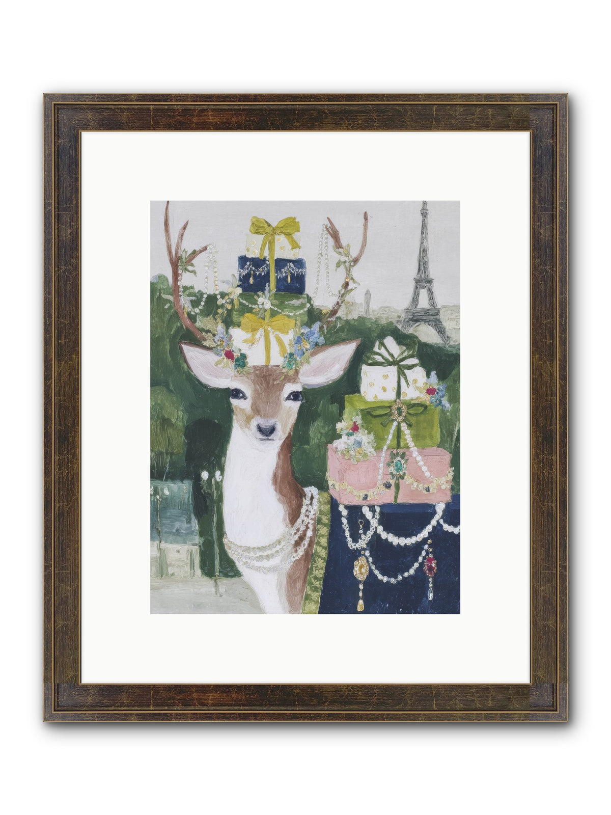 Enchantment Incarnate Framed Print - Slimwoods Black/Gold 9x12