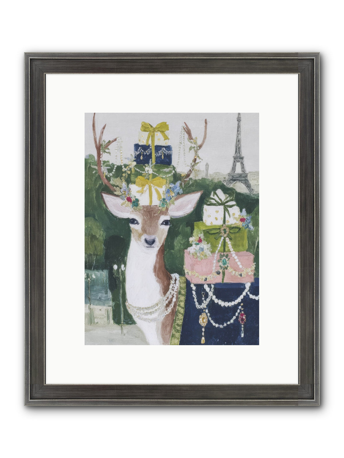 Enchantment Incarnate Framed Print - Slimwoods Black/Silver 9x12
