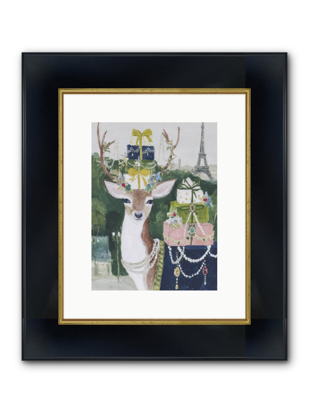 Enchantment Incarnate Framed Print - Wide Black w/Gold 9x12