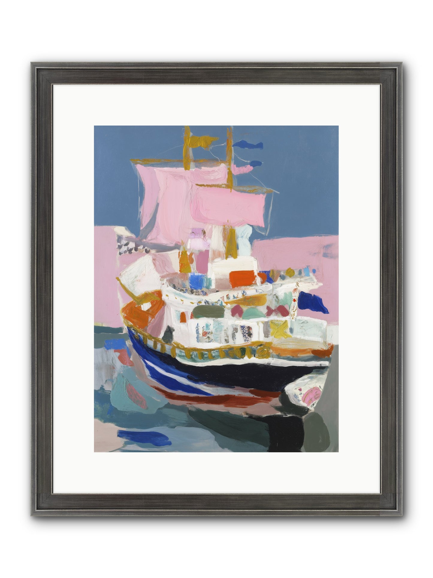 Endless Seas Framed Print - Slimwoods Black/Silver 12x16