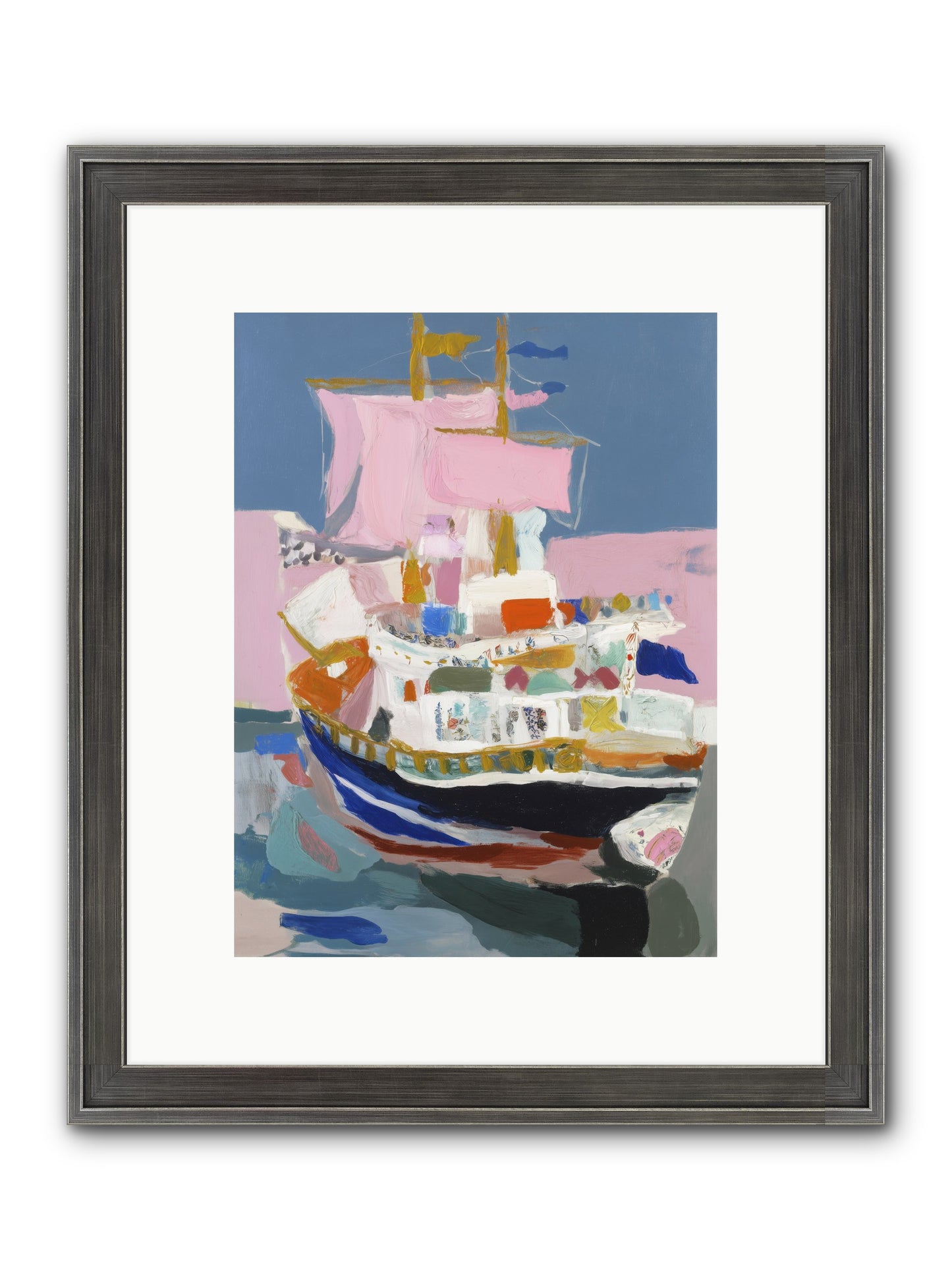 Endless Seas Framed Print - Slimwoods Black/Silver 9x12