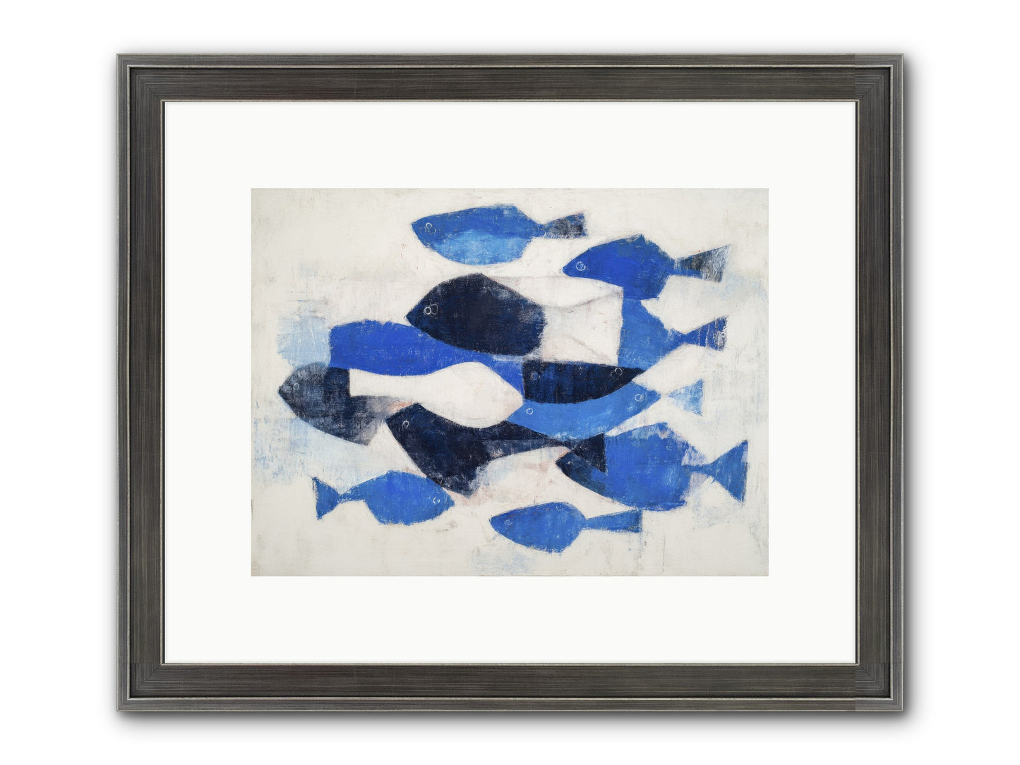 Enigma Framed Print - Slimwoods Black/Silver 12x9