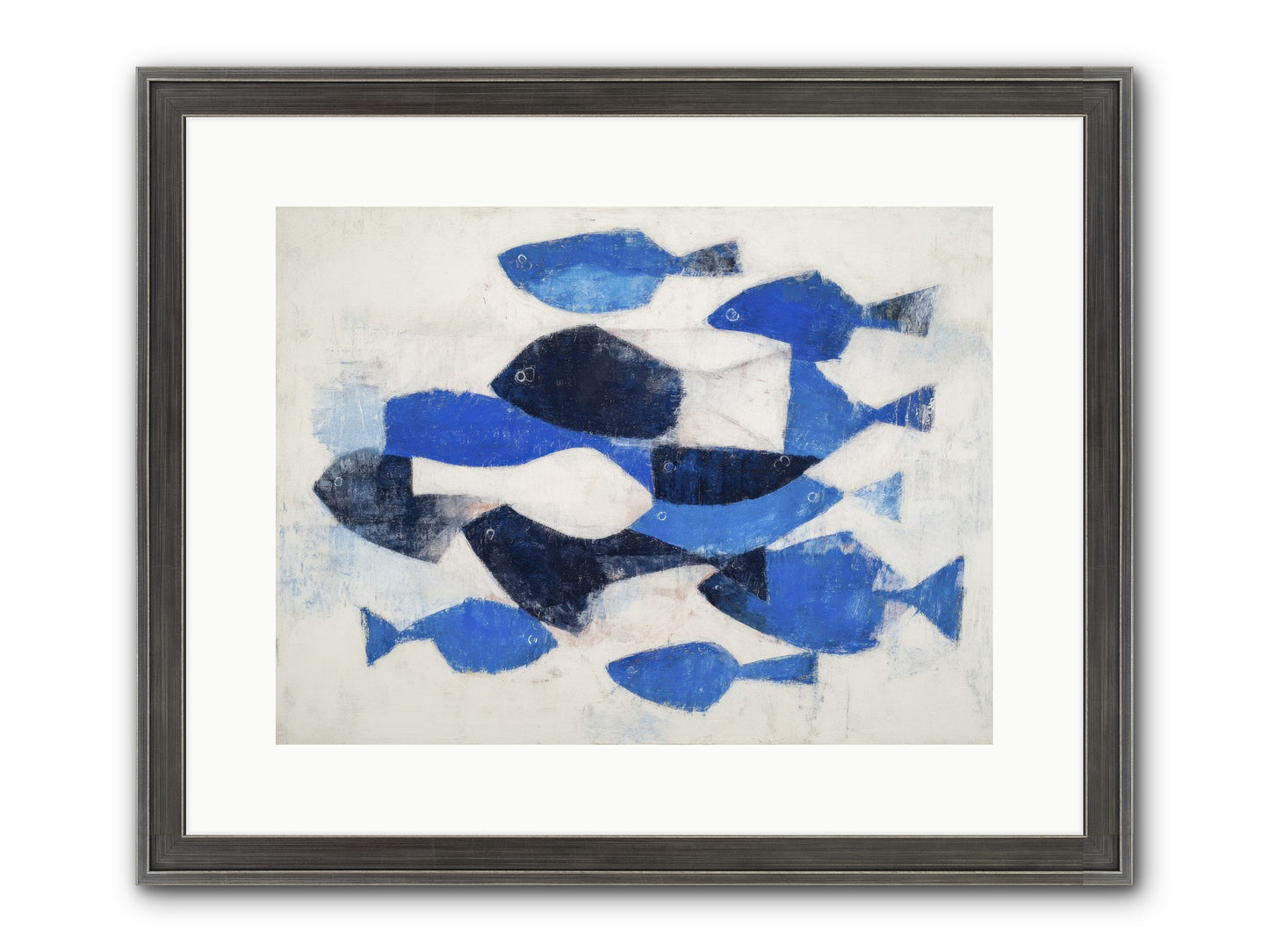 Enigma Framed Print - Slimwoods Black/Silver 16x12