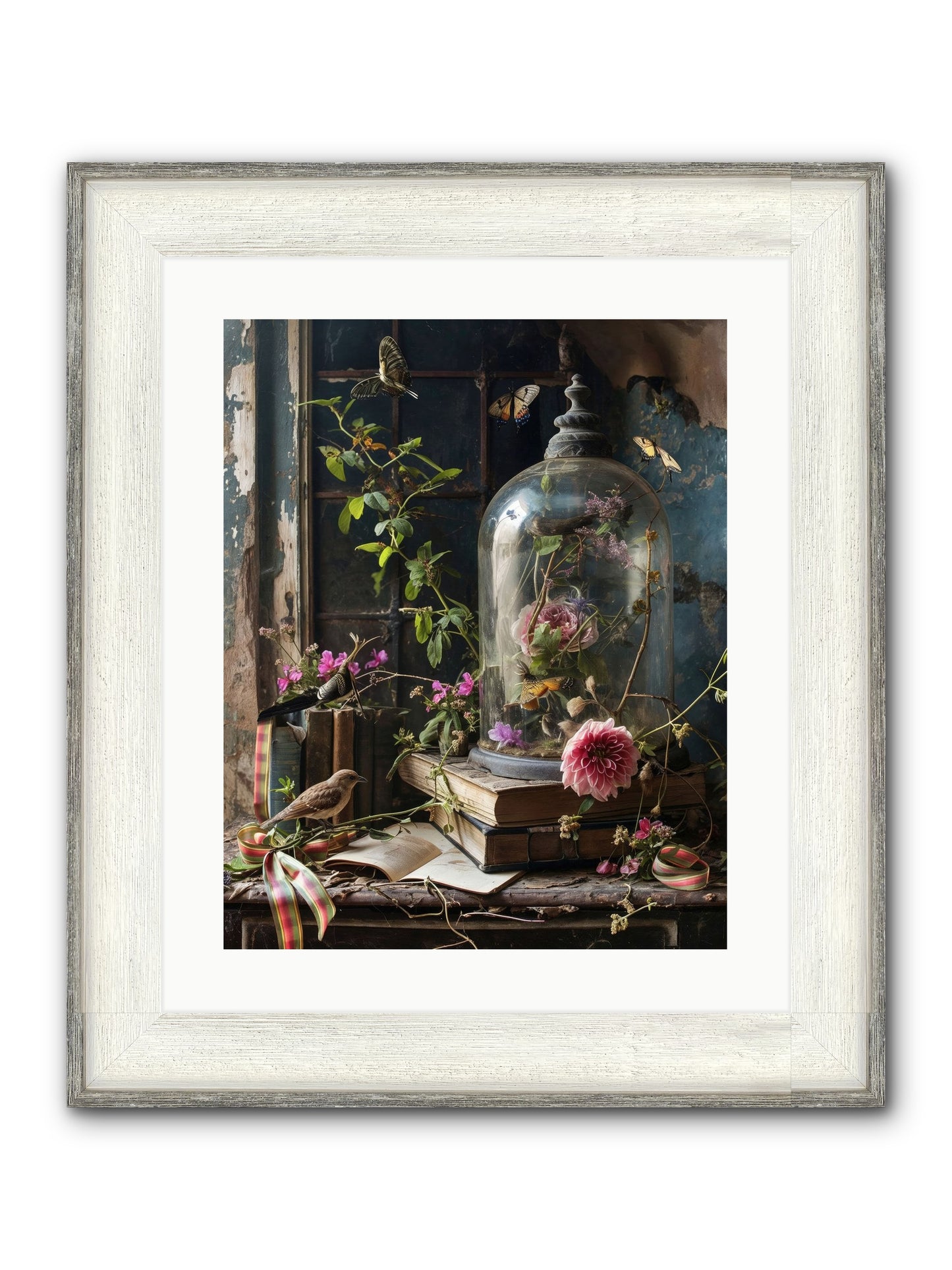 Especially Light Framed Print - Driftwood White 16x20