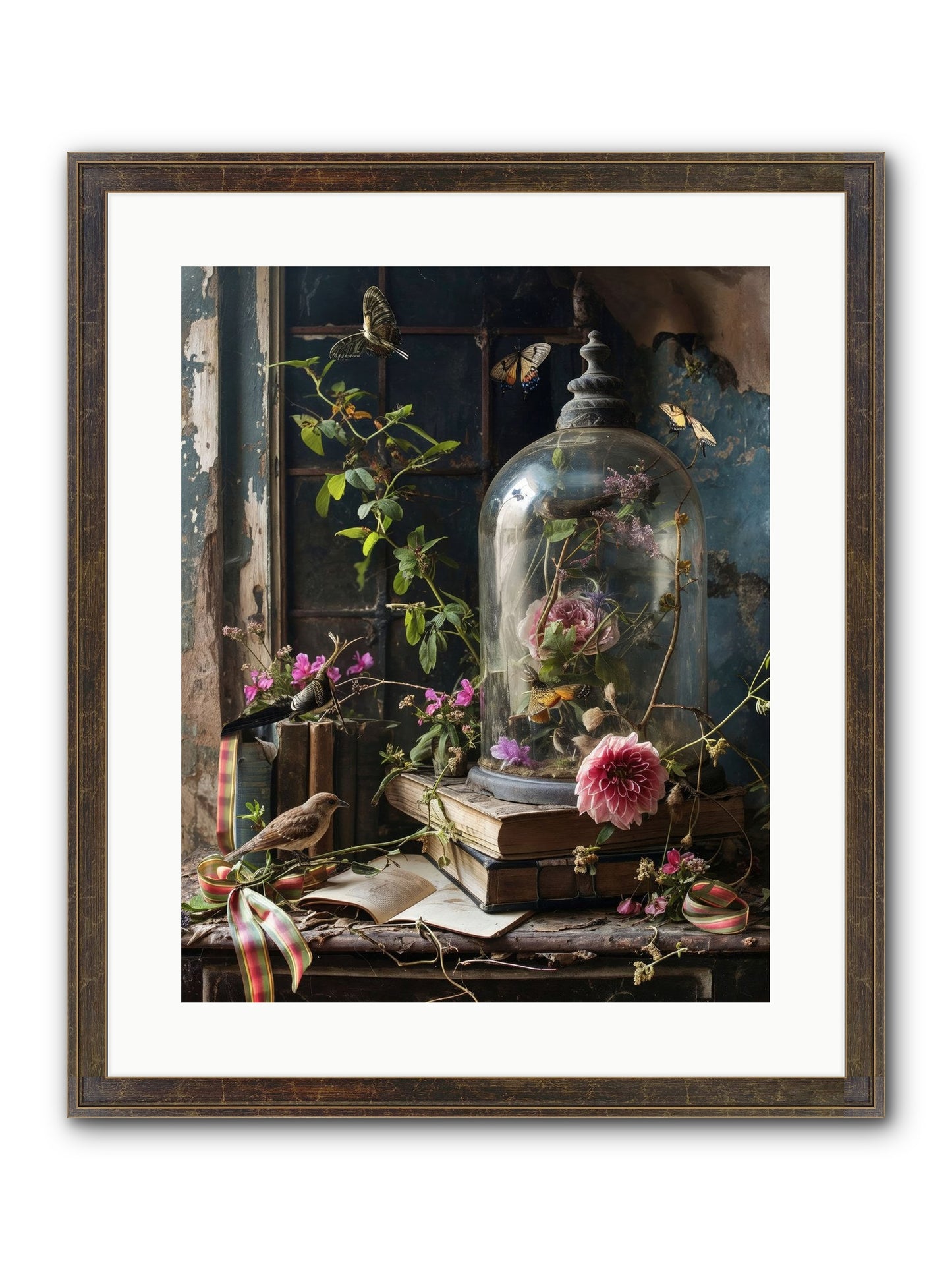 Especially Light Framed Print - Slimwoods Black/Gold 16x20