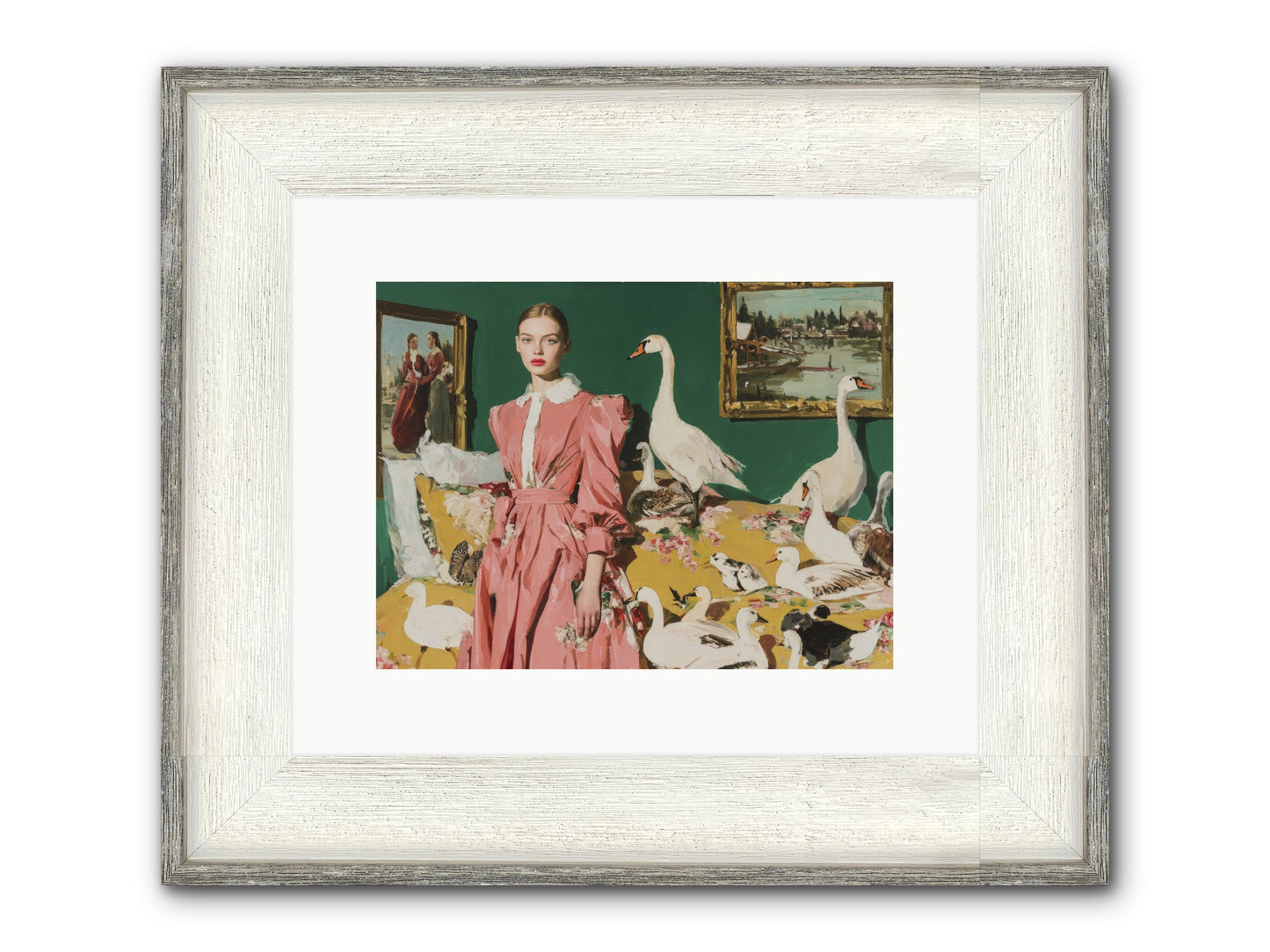 Estate Of Kindred Stars Framed Print - Driftwood White 12x9