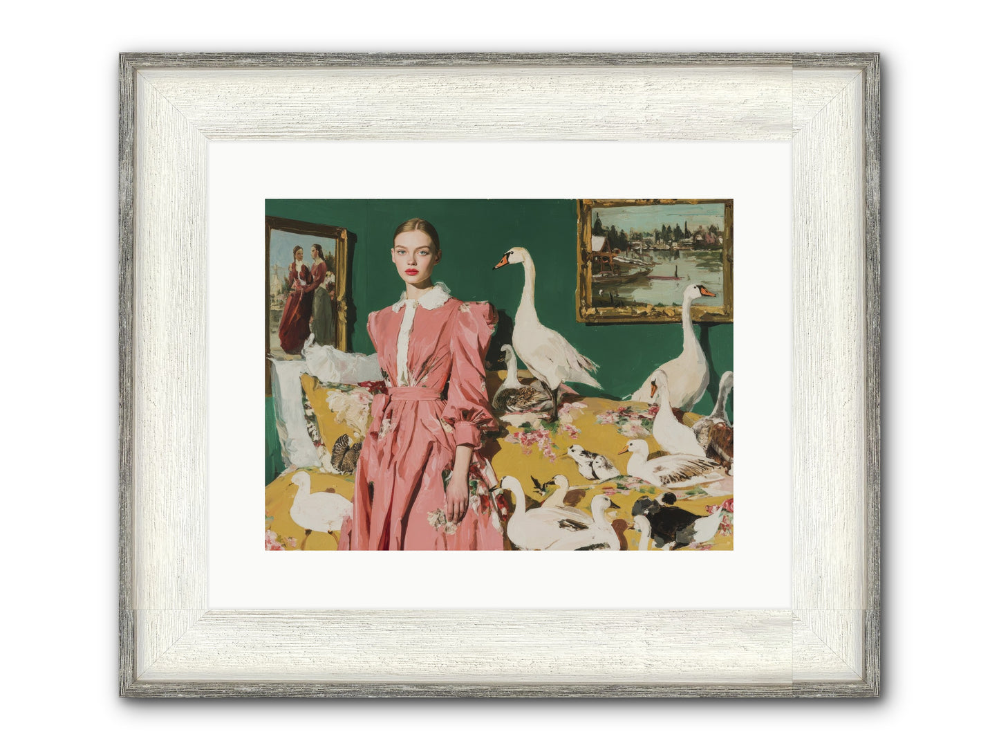Estate Of Kindred Stars Framed Print - Driftwood White 16x12