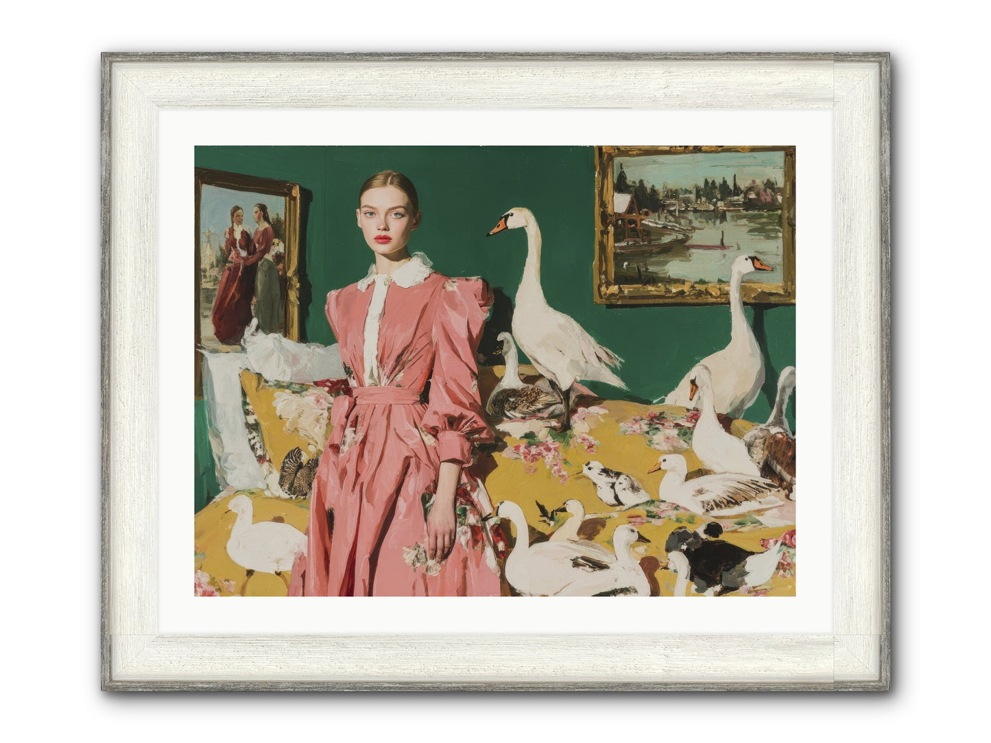 Estate Of Kindred Stars Framed Print - Driftwood White 32x24