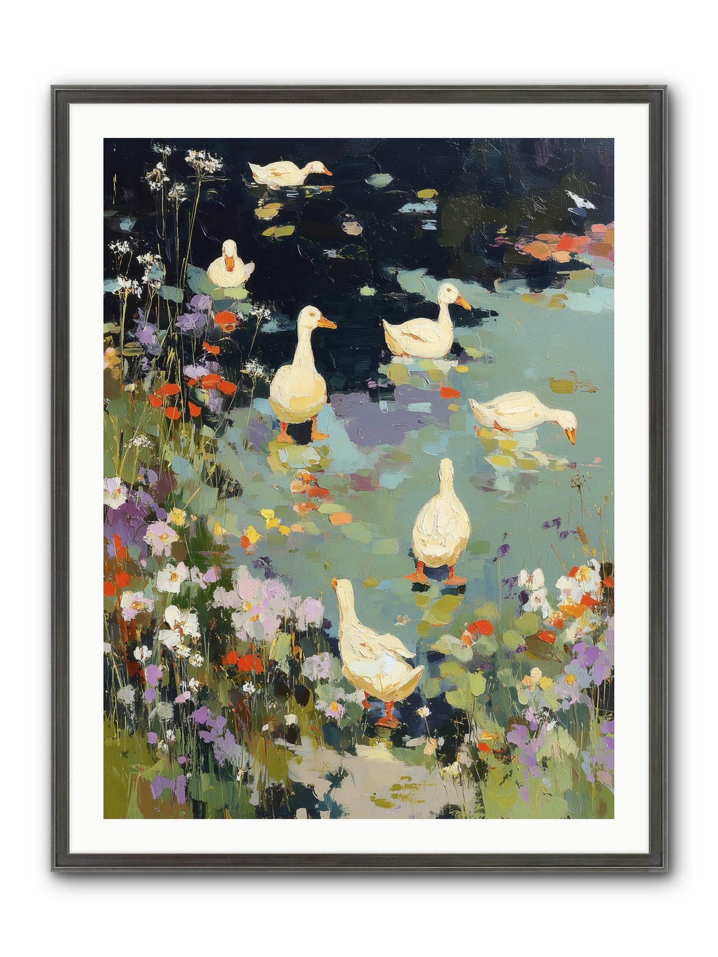 Eternal Summer Framed Print - Slimwoods Black/Silver 30x40