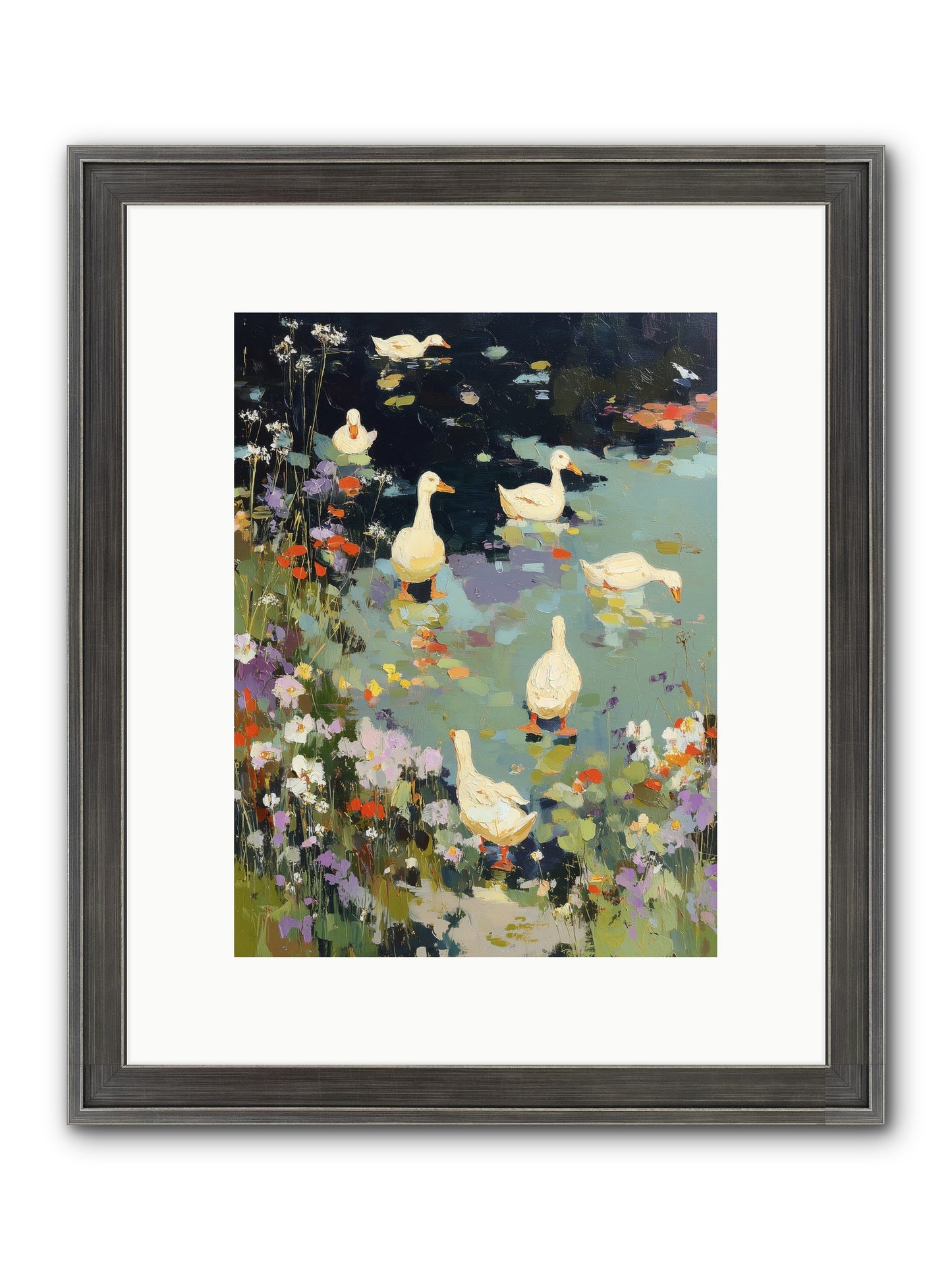 Eternal Summer Framed Print - Slimwoods Black/Silver 9x12