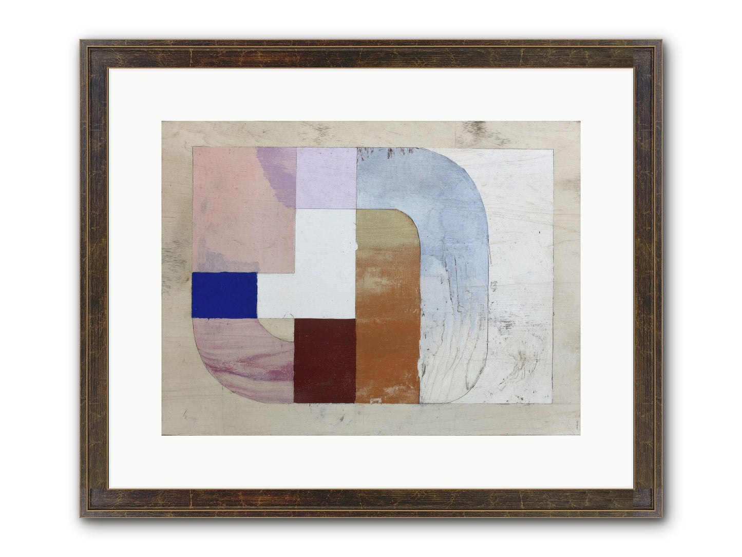 Ethereal Oscillation Framed Print - Slimwoods Black/Gold 16x12