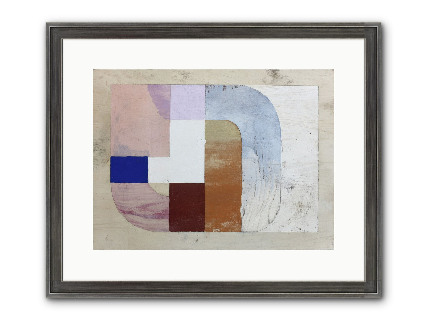 Ethereal Oscillation Framed Print - Slimwoods Black/Silver 16x12