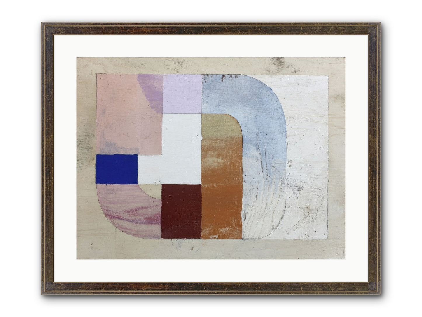 Ethereal Oscillation Framed Print - Slimwoods Black/Gold 24x18