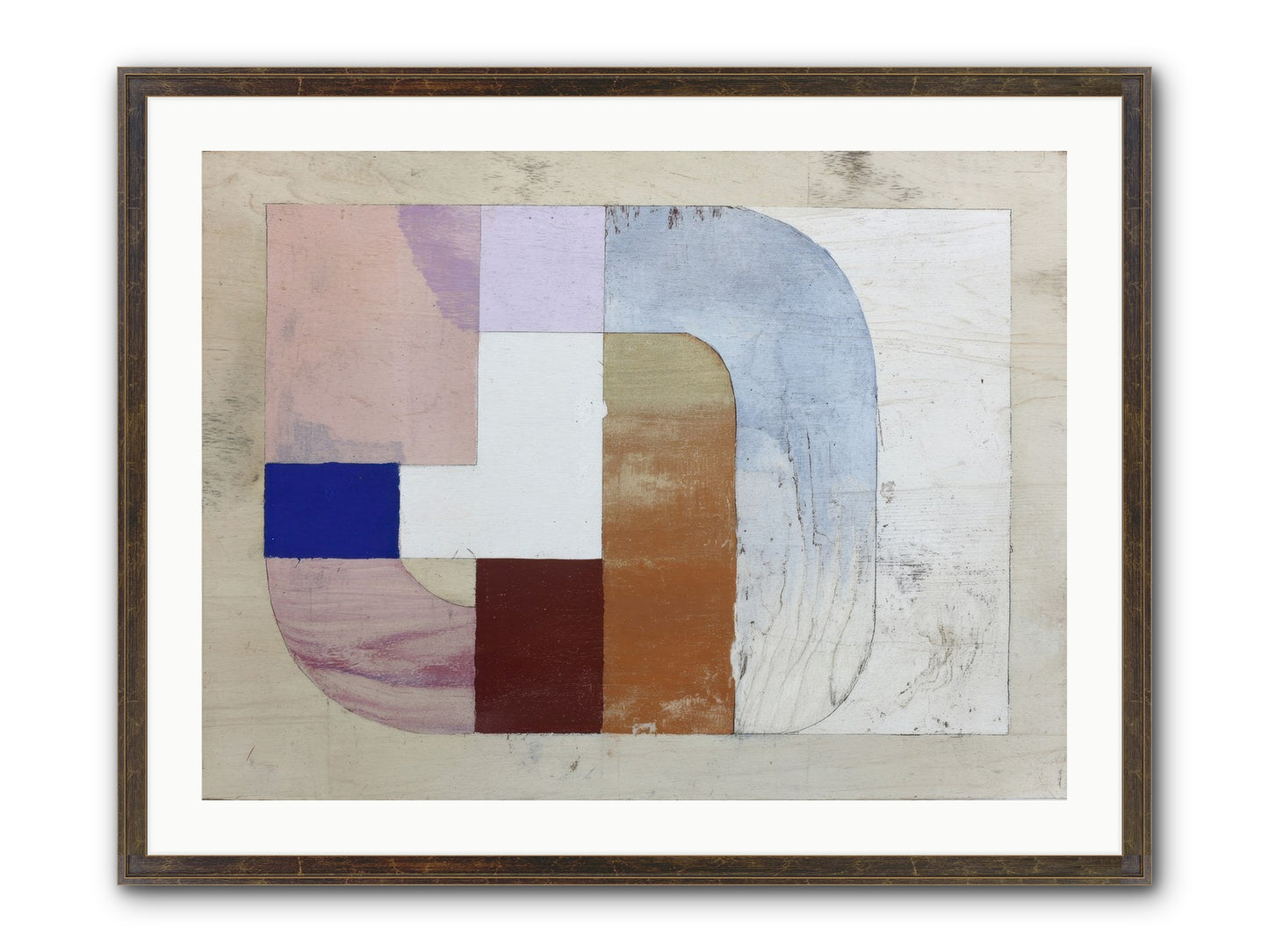 Ethereal Oscillation Framed Print - Slimwoods Black/Gold 32x24