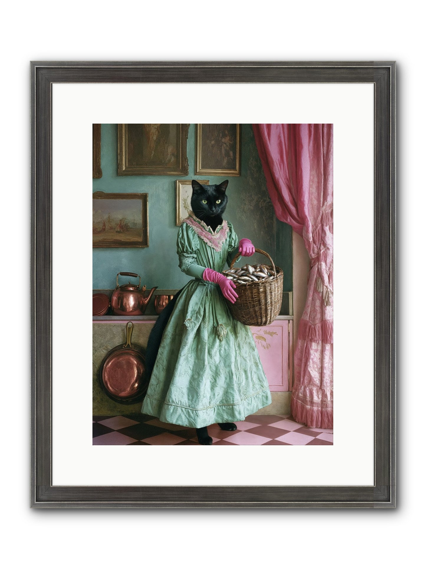 Evening Tastes Like Silver Framed Print - Slimwoods Black/Silver 12x16