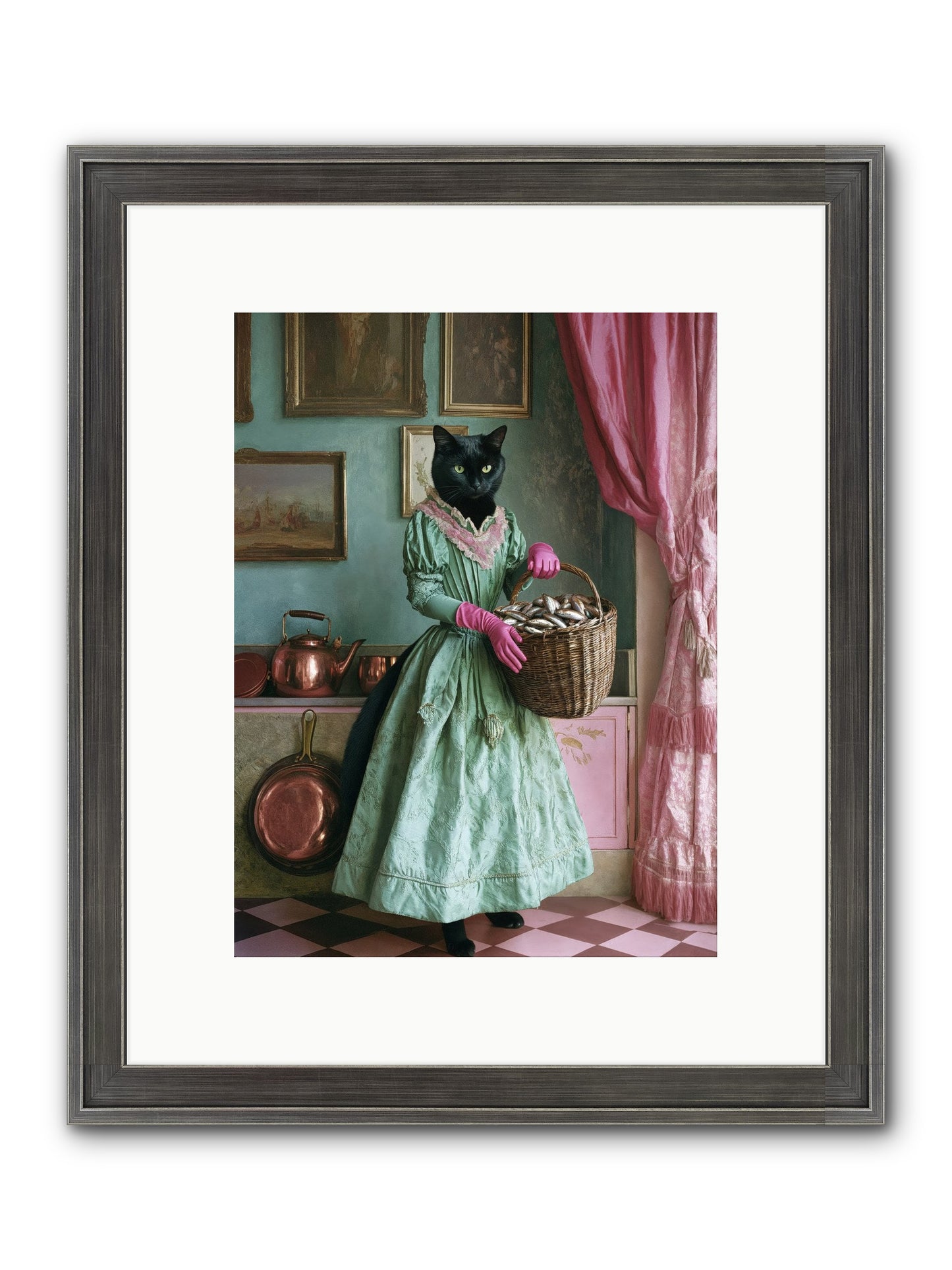 Evening Tastes Like Silver Framed Print - Slimwoods Black/Silver 9x12