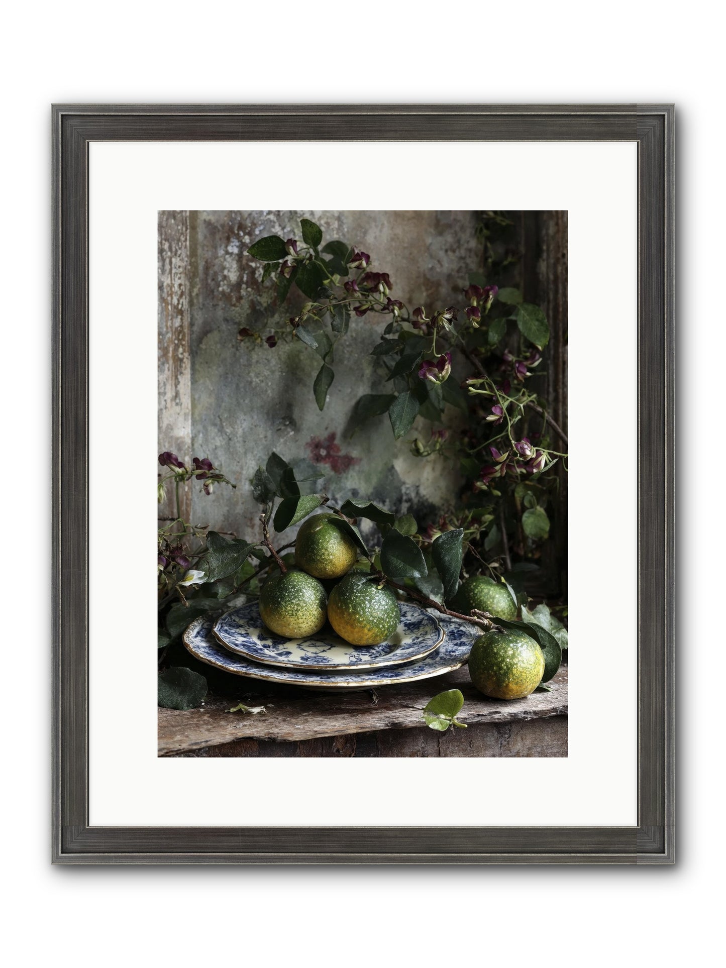 Everleigh Framed Print - Slimwoods Black/Silver 12x16
