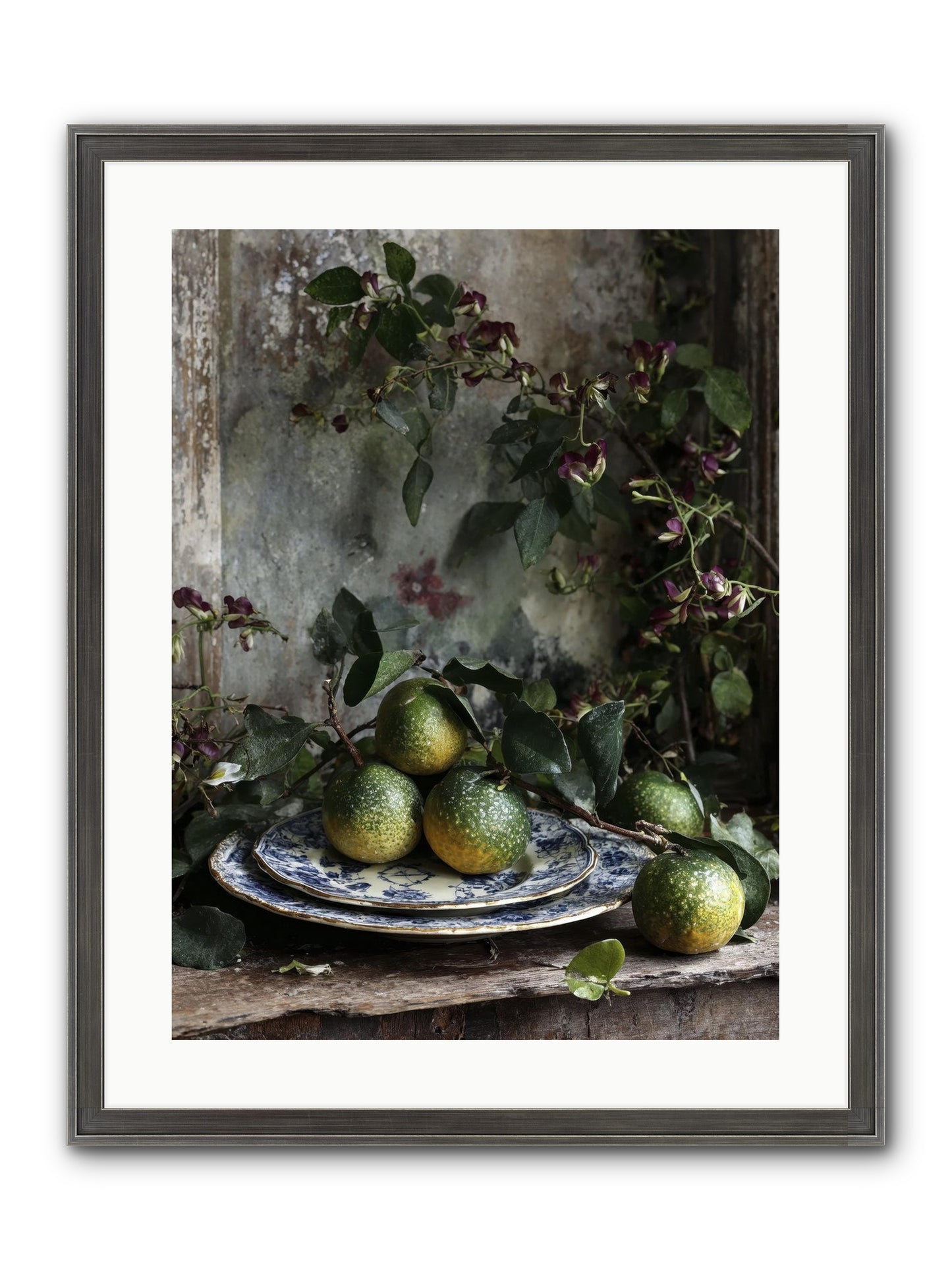 Everleigh Framed Print - Slimwoods Black/Silver 18x24