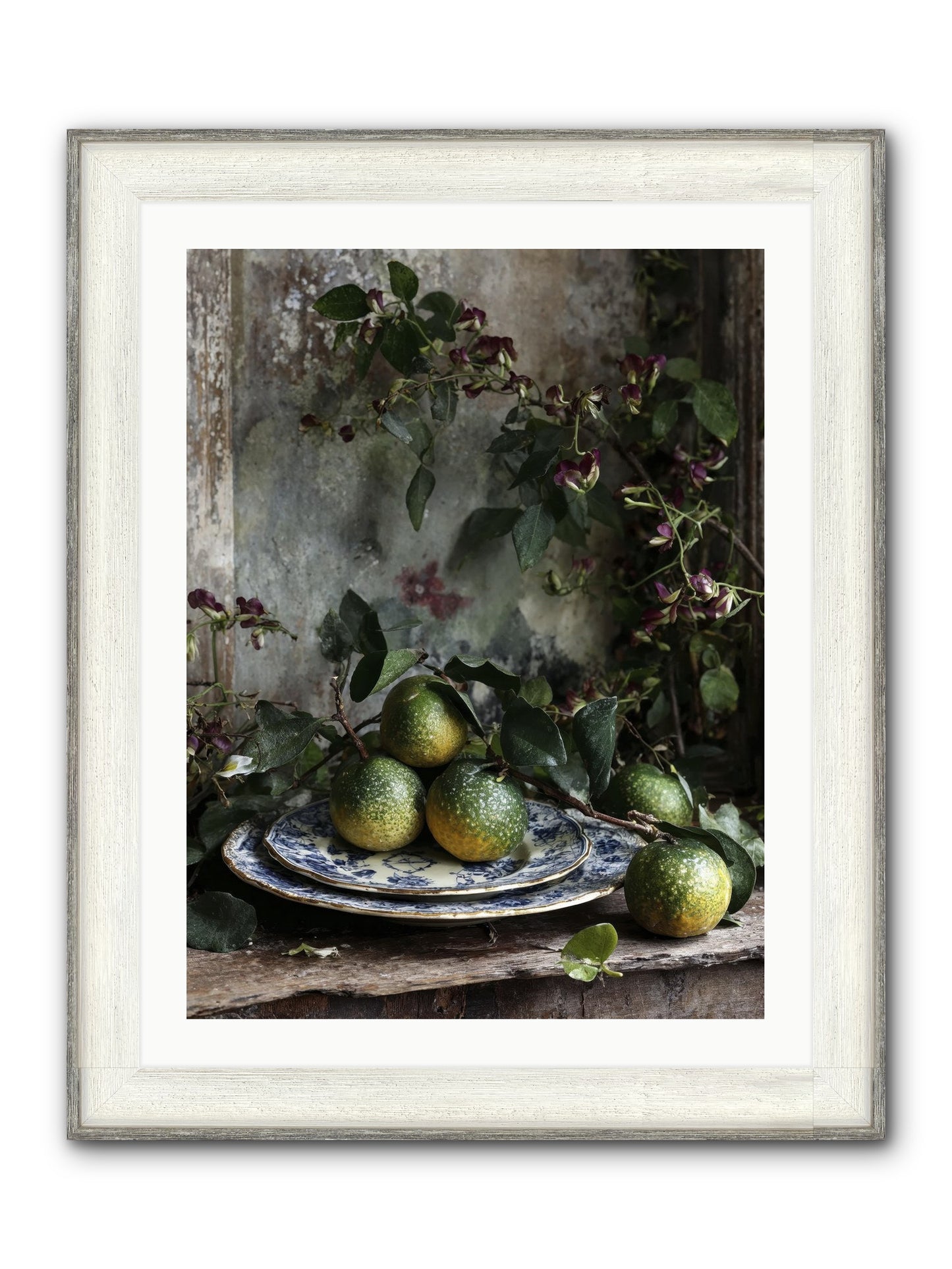 Everleigh Framed Print - Driftwood White 24x32