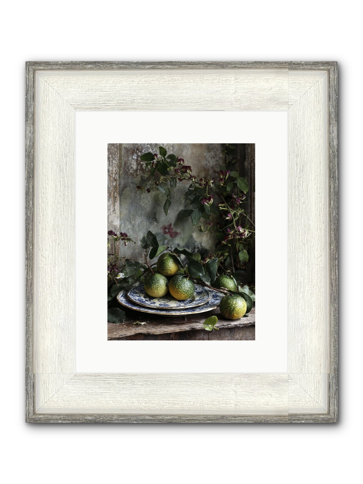 Everleigh Framed Print - Driftwood White 9x12