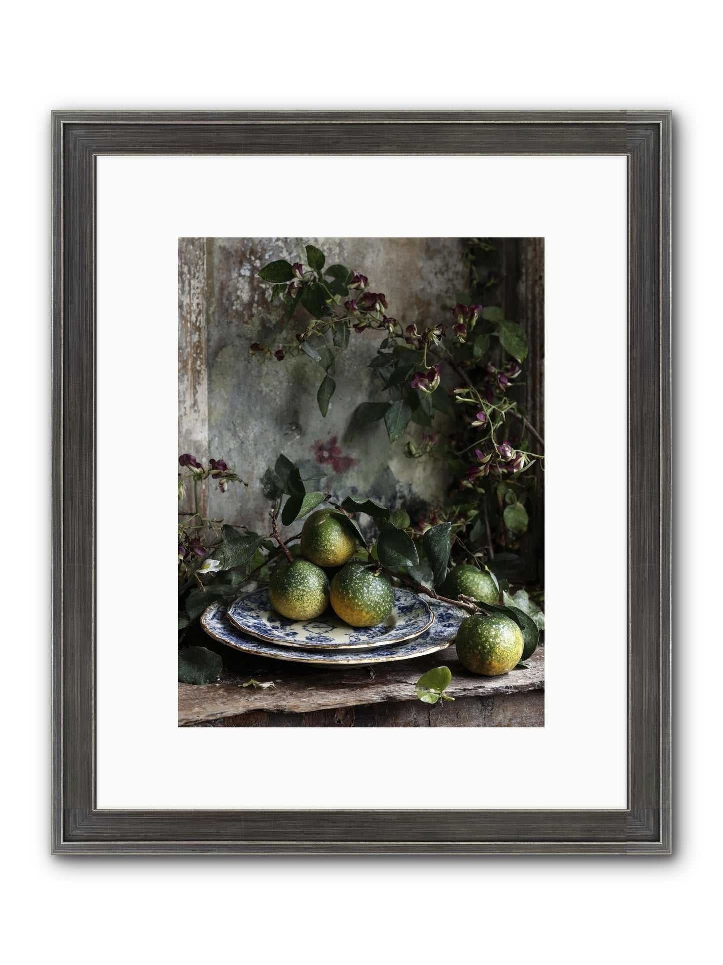 Everleigh Framed Print - Slimwoods Black/Silver 9x12