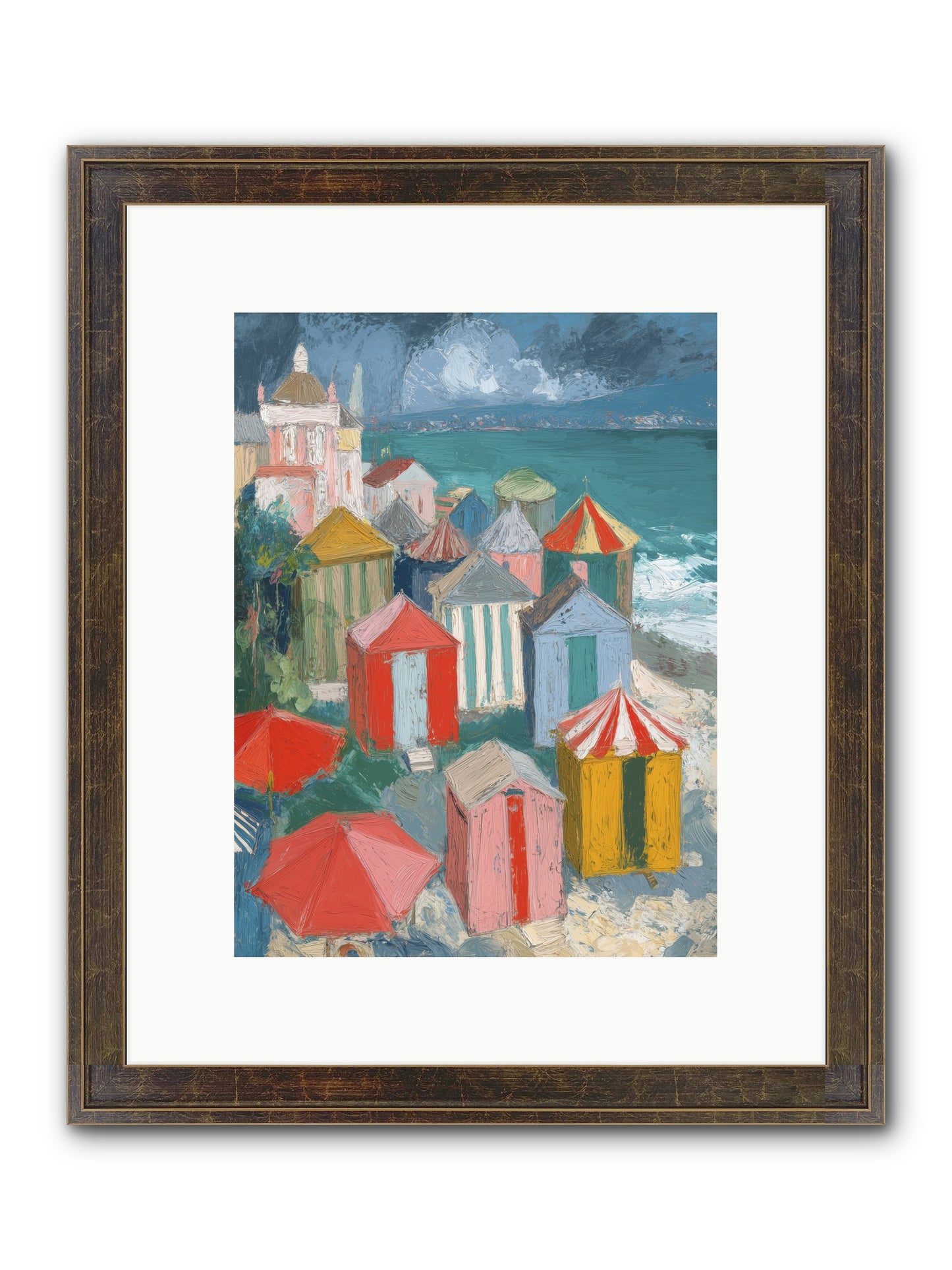 Every July Framed Print - Slimwoods Black/Gold 9x12