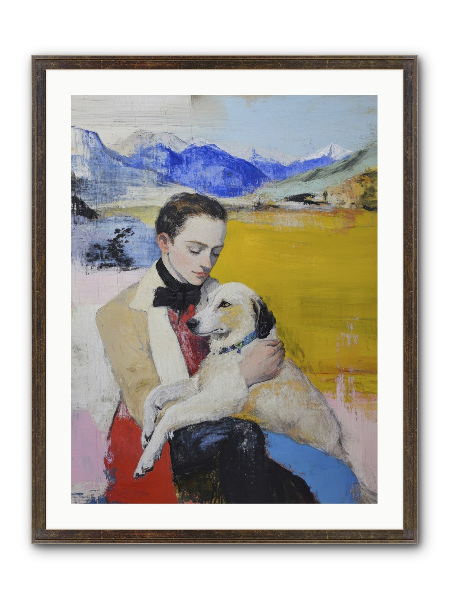 Everything Beautiful Framed Print - Slimwoods Black/Gold 24x32