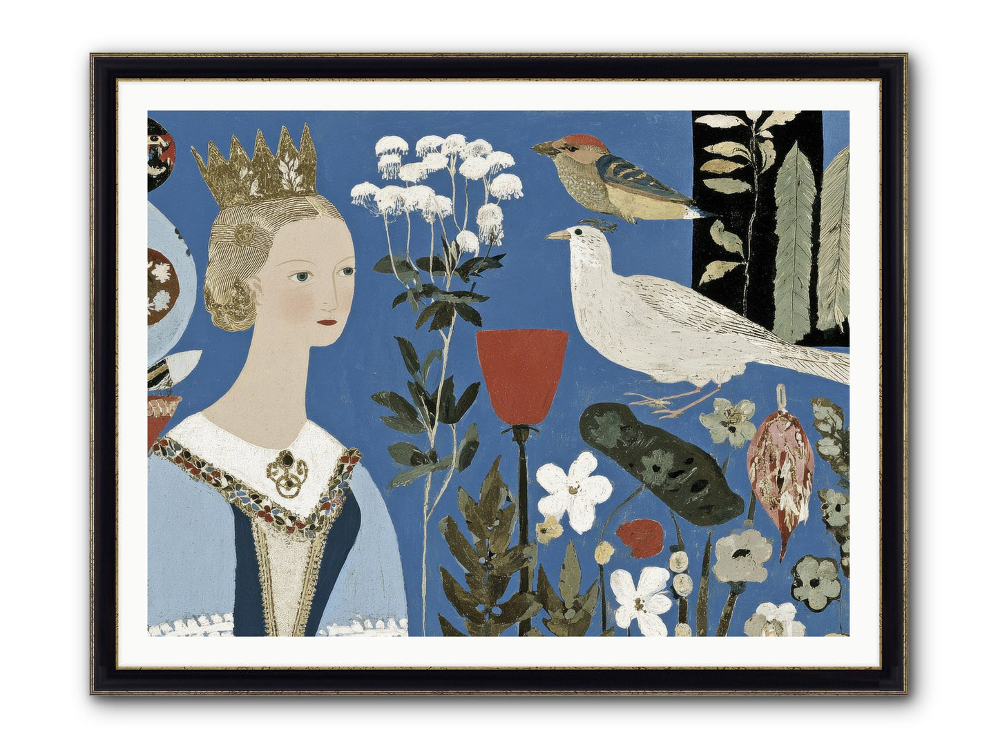 Everything Mattered Framed Print - Black & Gold 48x36