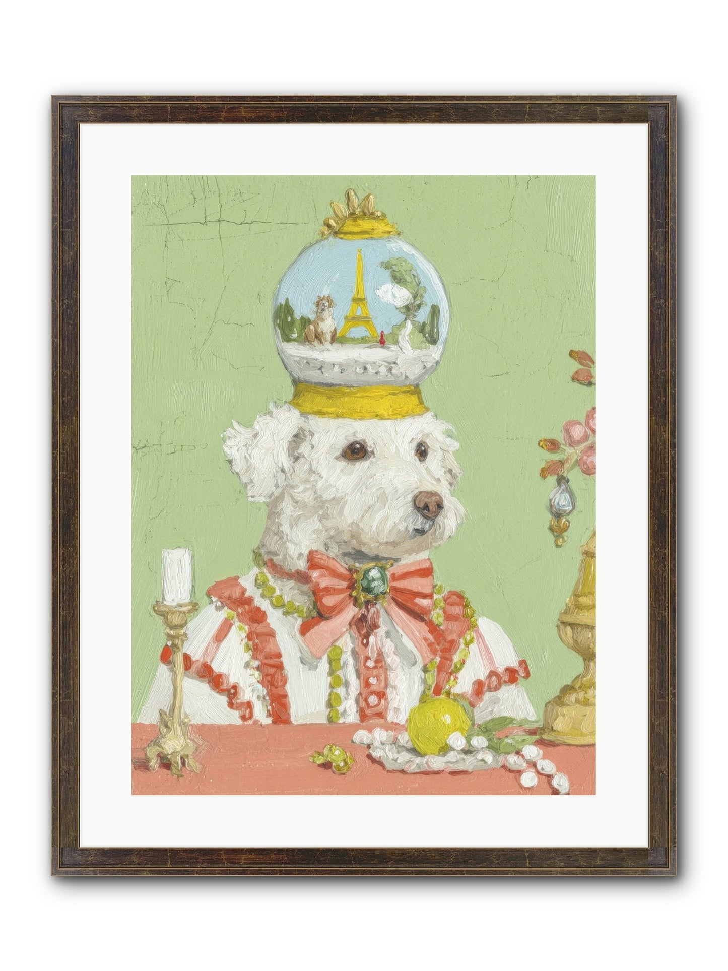 Exquisite Wandering Framed Print - Slimwoods Black/Gold 18x24