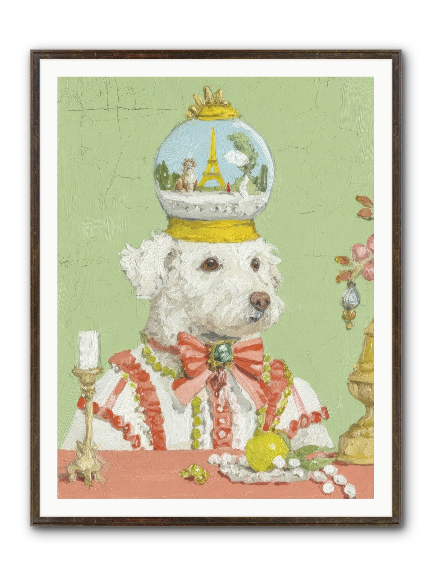 Exquisite Wandering Framed Print - Slimwoods Black/Gold 36x48