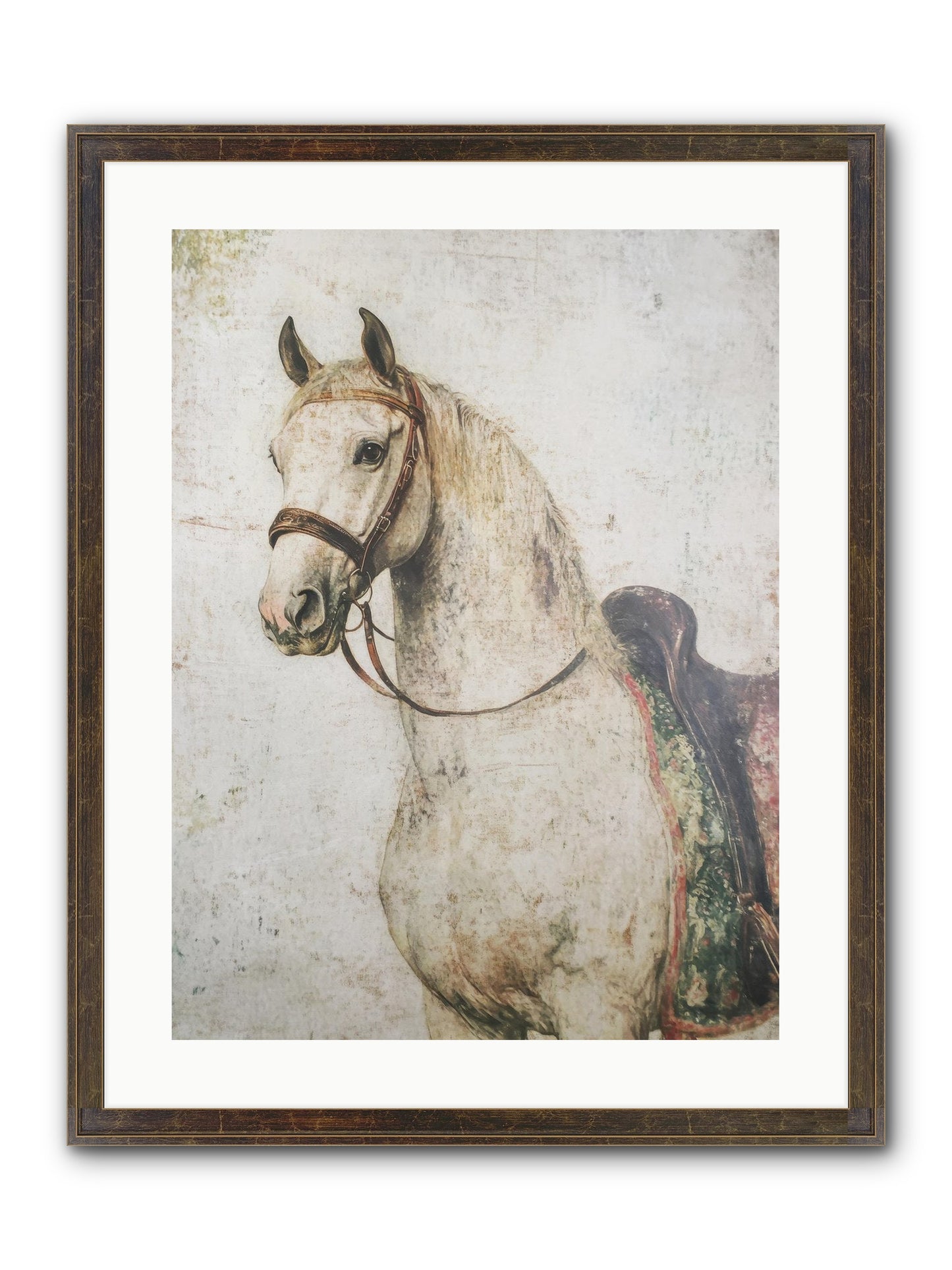 Fable Runner Framed Print - Slimwoods Black/Gold 18x24