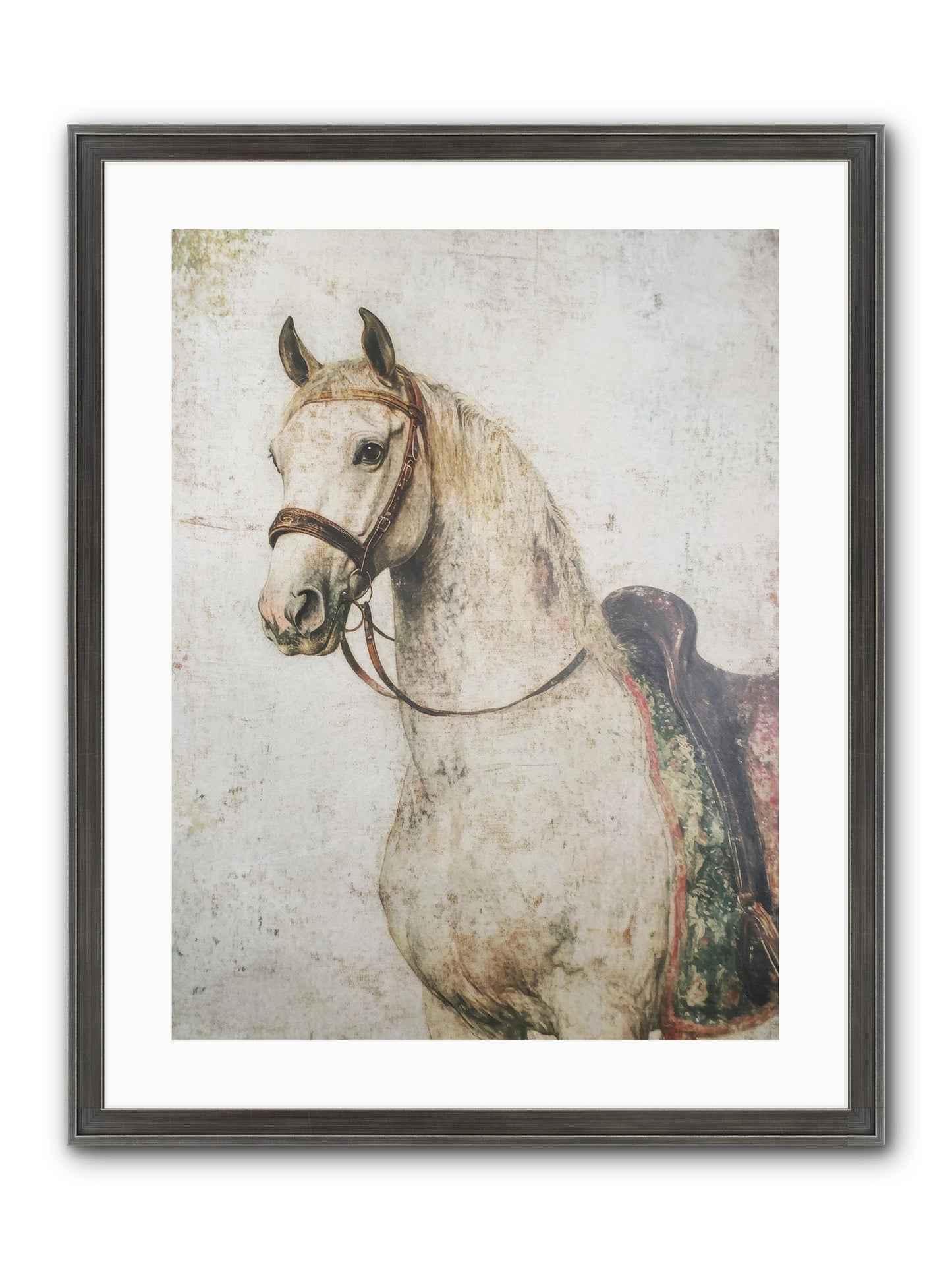 Fable Runner Framed Print - Slimwoods Black/Silver 18x24