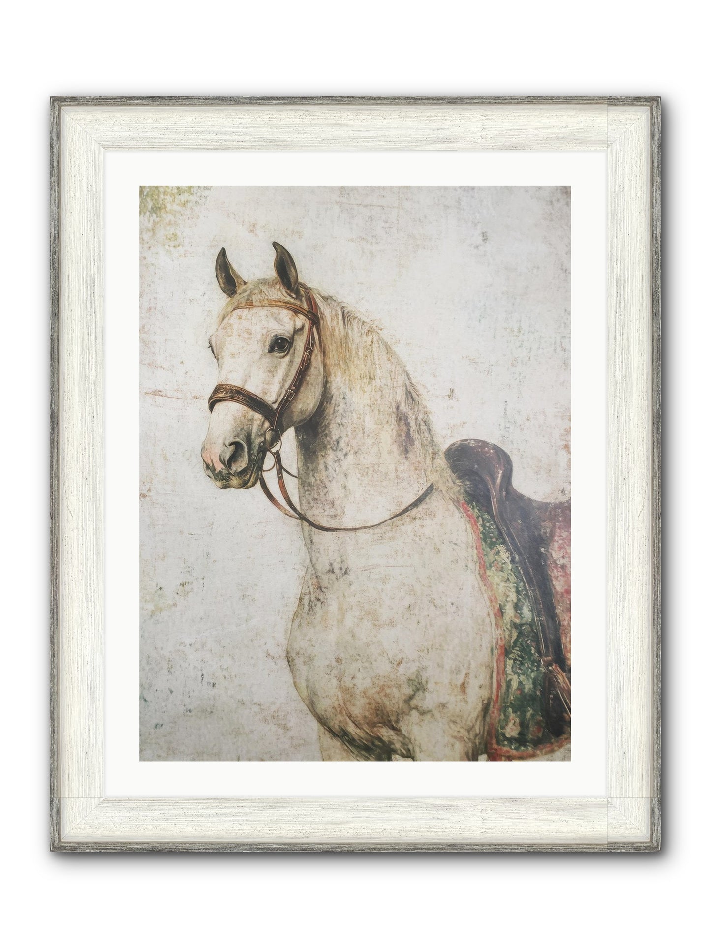 Fable Runner Framed Print - Driftwood White 24x32